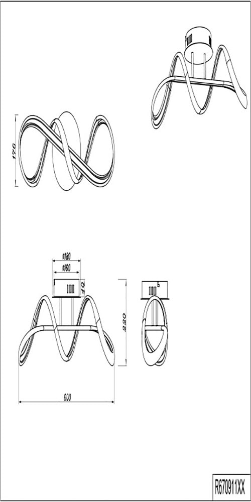 REALITY Leuchten LED Deckenleuchte »Perugia« LED-Board 1 Stk. Neutralweiß Dekorative Deckenlampe, dimmbar, neutralweiß 4000K, 3400 Lumen 28W
