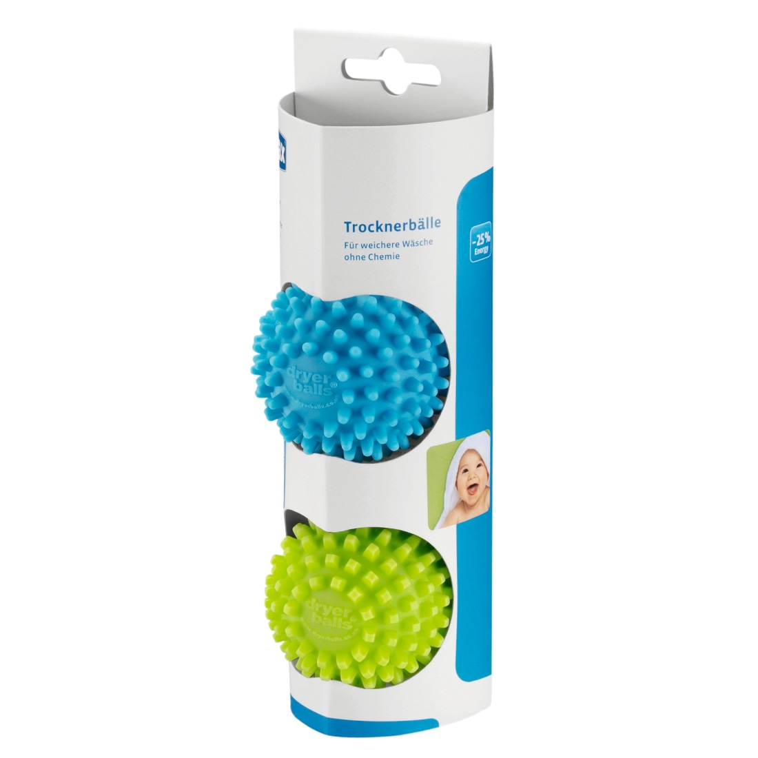 Xavax Trocknerball »Trocknerbälle für Wäschetrockner, Trocknerkugel« 2er Set, für weiche Wäsche