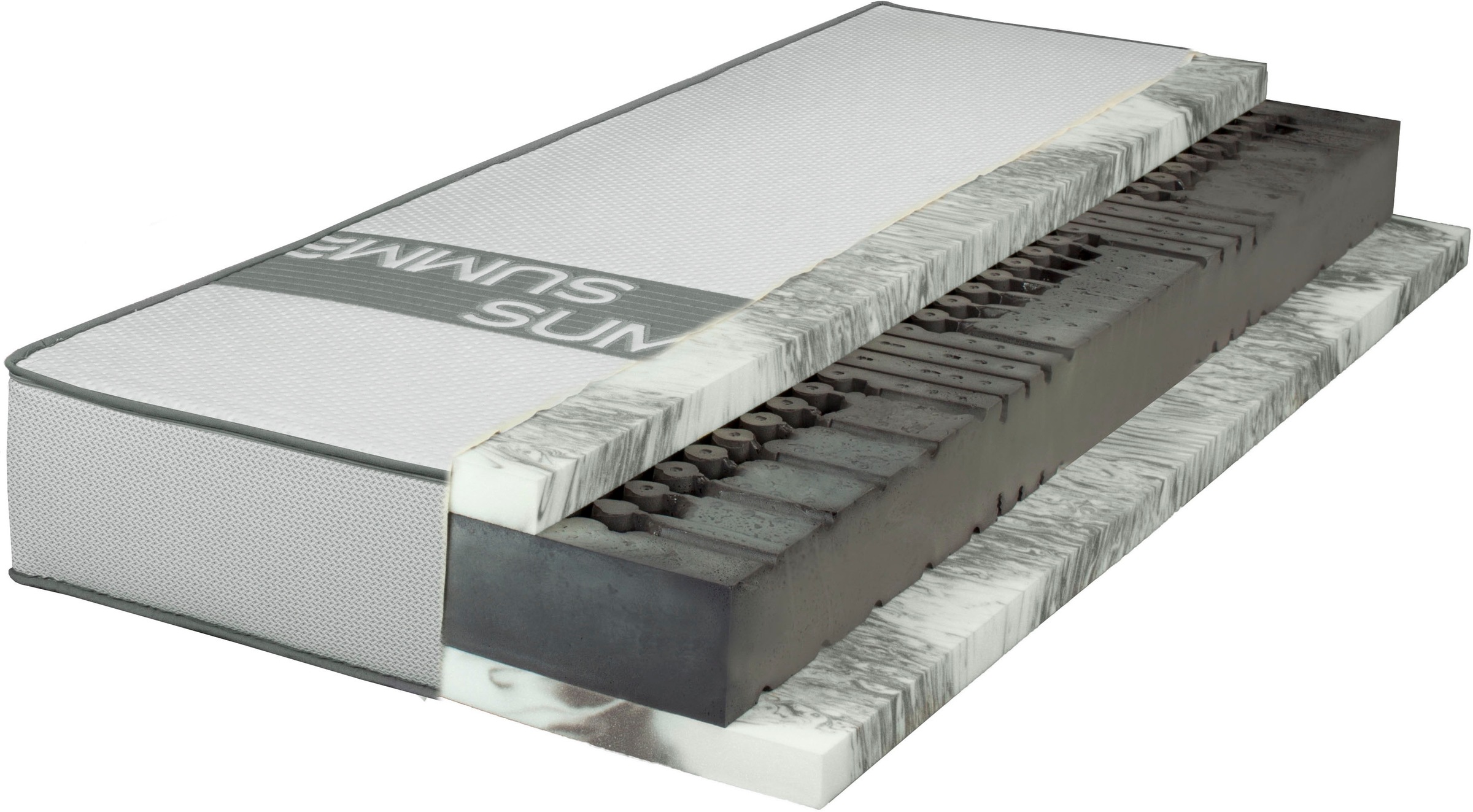 Breckle Northeim Gelschaummatratze »SMARTSLEEP® 10000 LaPur® Gel«, 23 cm cm hoch, Raumgewicht: 55 kg/m³, (1 St.), Premiumqualität ohne Kompromisse - Winter- und Sommerseite, Made in Germany