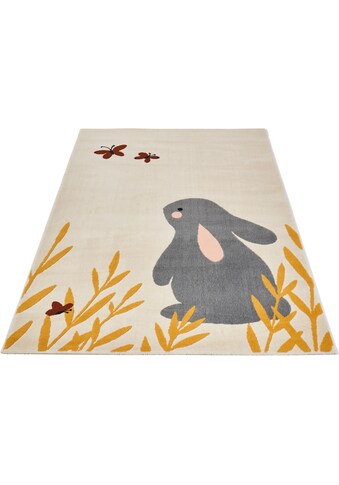 Zala Living Kinderteppich »Bunny Lottie«, rechteckig, 9 mm Höhe, Hase, Kurzflor,... kaufen