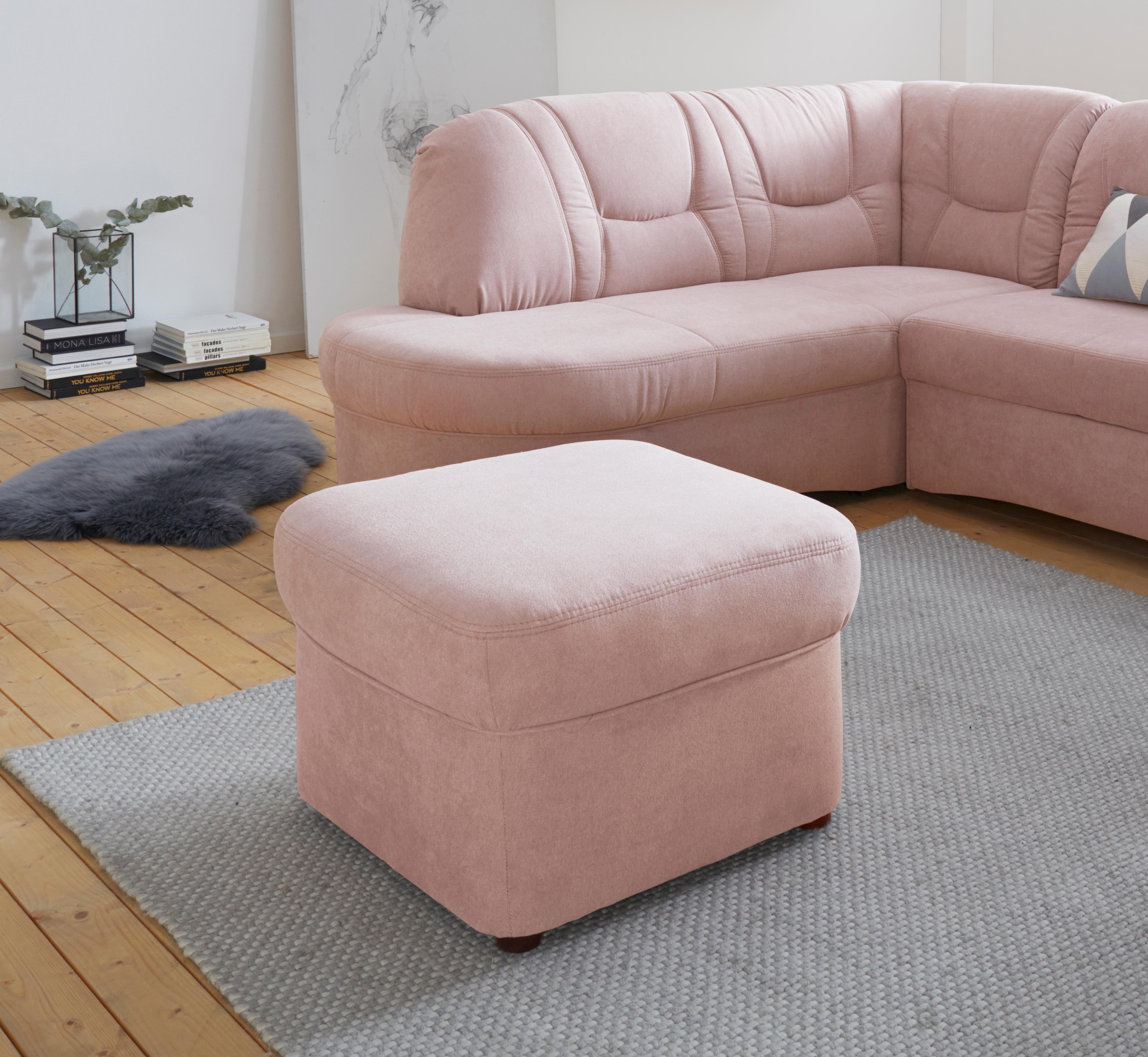 DOMO collection Polsterhocker »Sarafina«