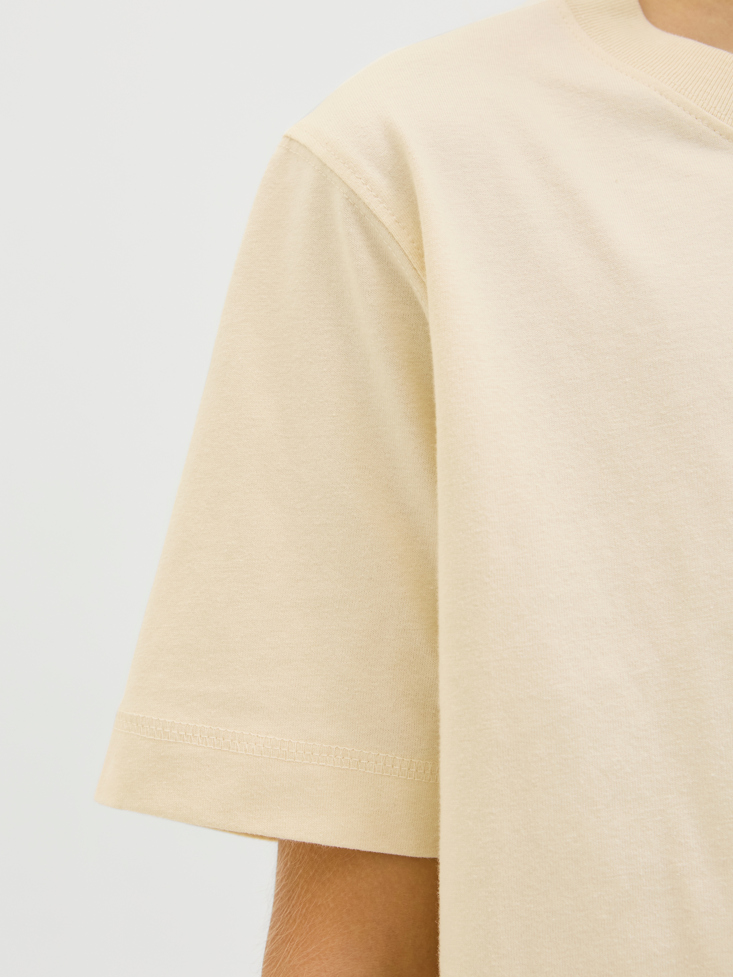 Jack & Jones Junior T-Shirt »JORNORREBRO EMB TEE SS CN NOOS JNR« Baumwolle, relaxed fit, Kurzarm