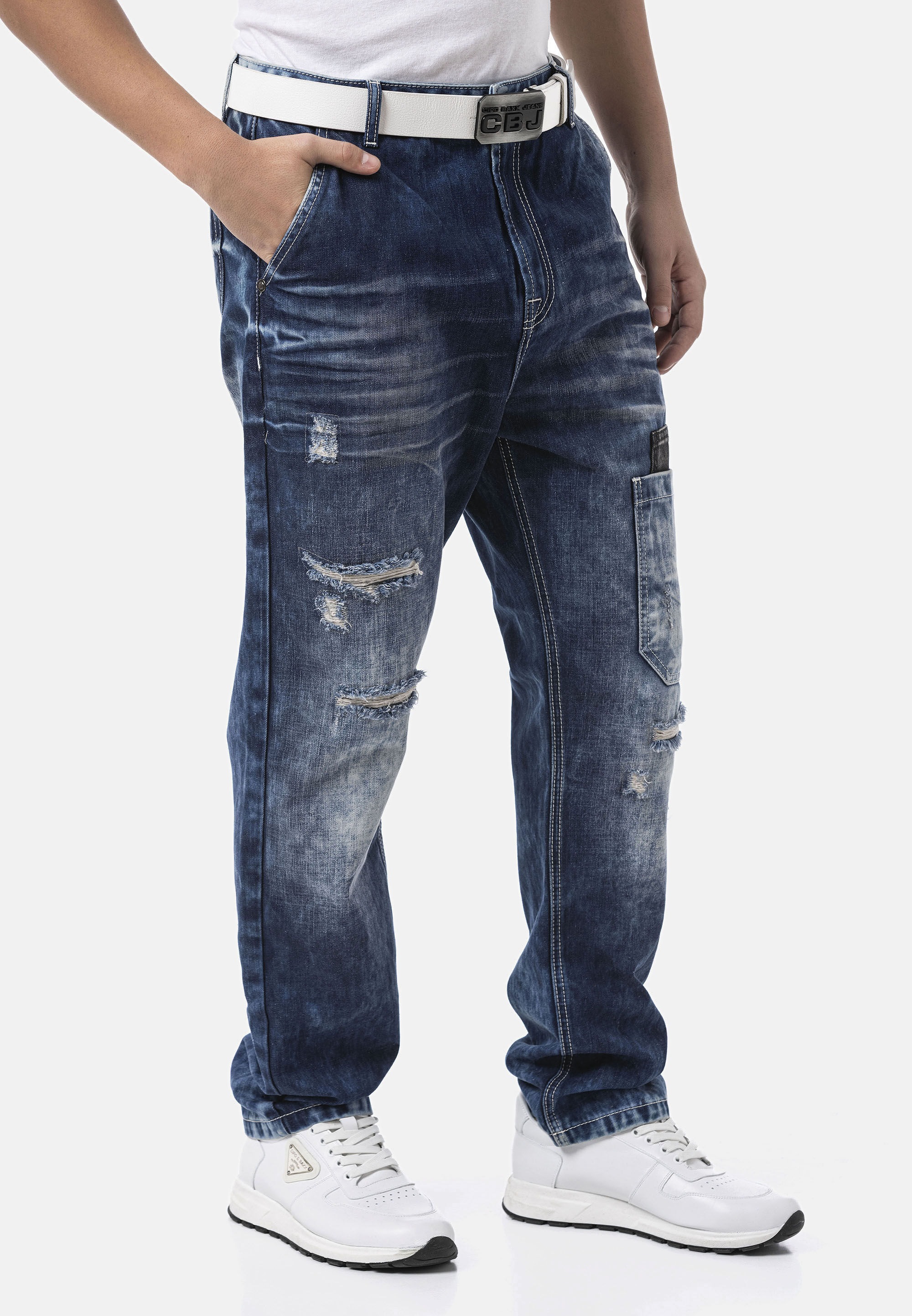 Cipo & Baxx Relax-fit-Jeans »Cipo & Baxx Jeanshose CD907«