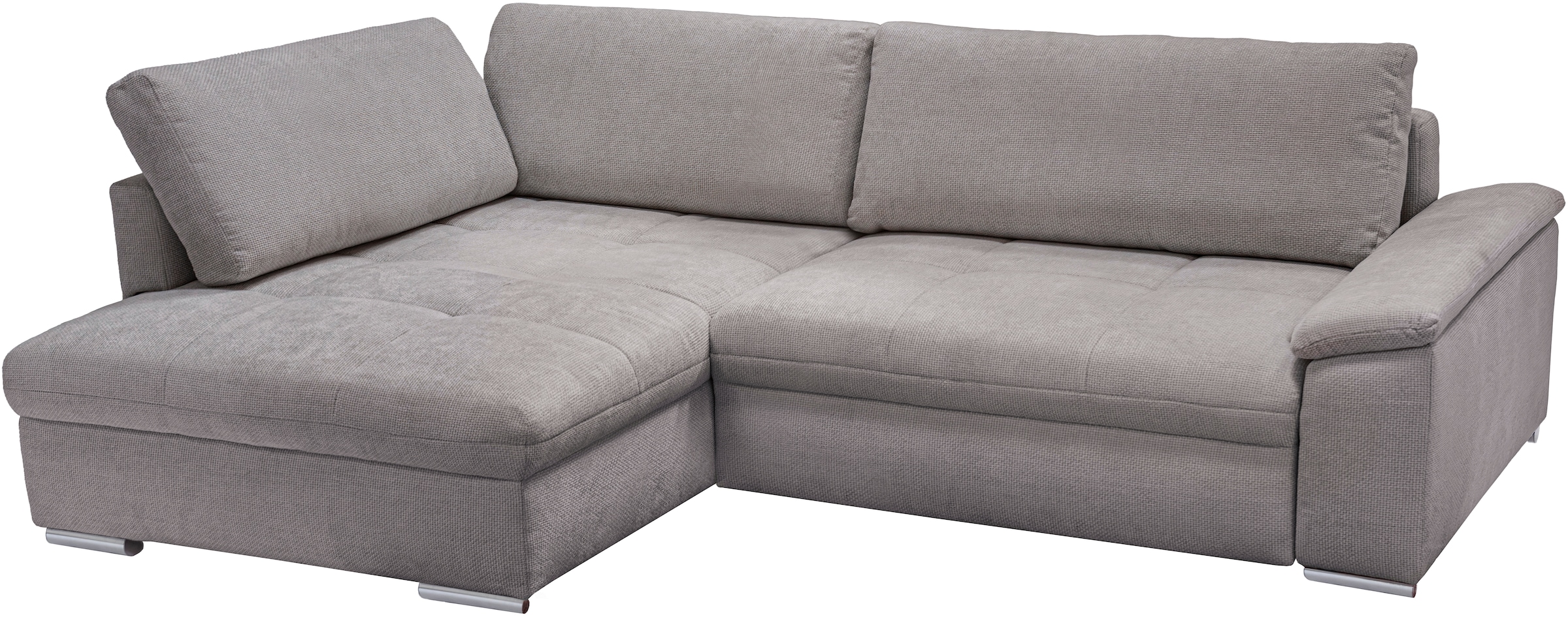 exxpo - sofa fashion Ecksofa »Casa Grande inkl. Bettfunktion, Bettkasten, OTTOs Choice, bequem«, L-Form, guter Sitzkomfort, große Liegefläche