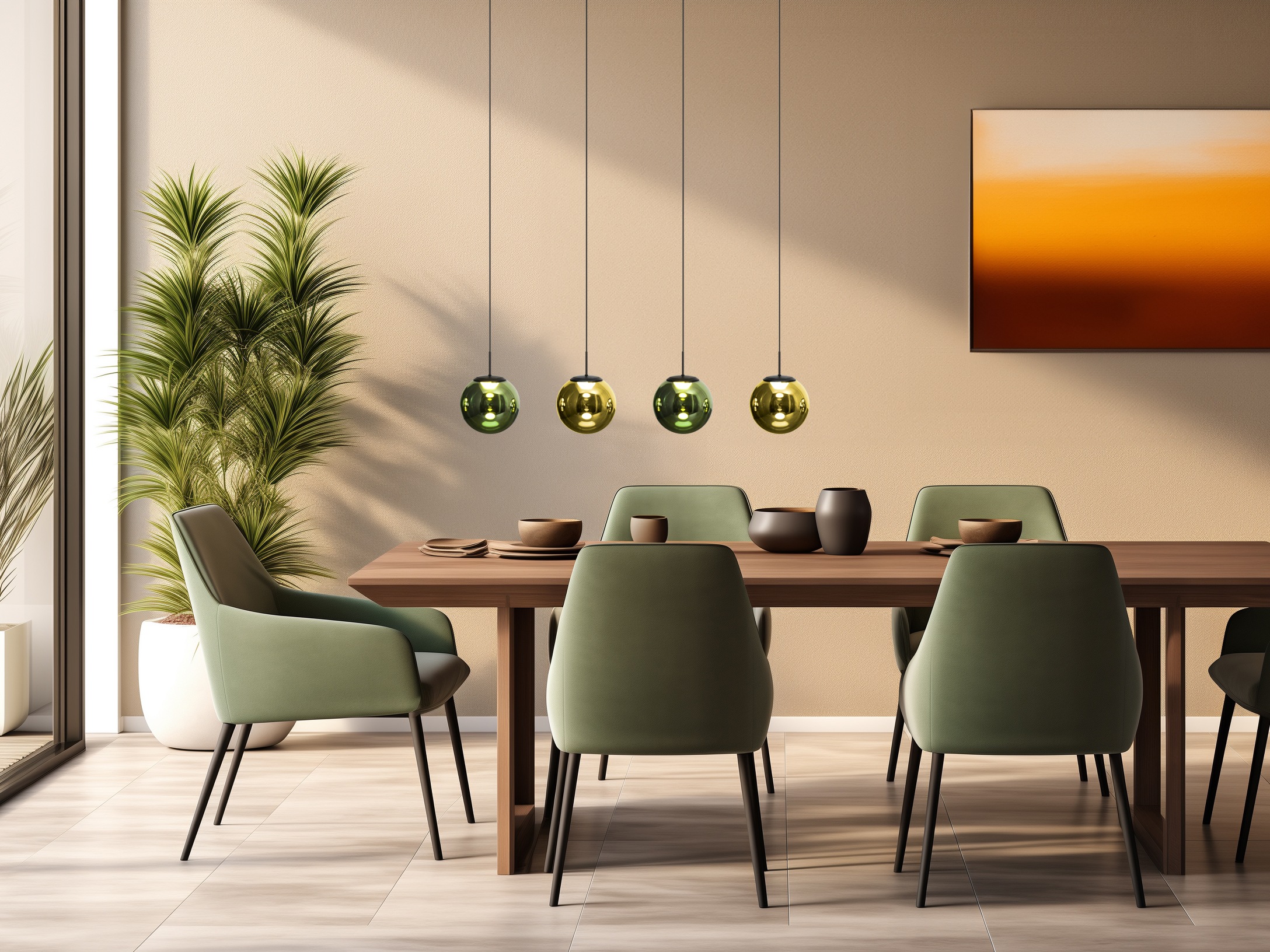 ECO-LIGHT Pendelleuchte »Altaïr«, Leuchtmittel LED-Modul | LED fest integriert