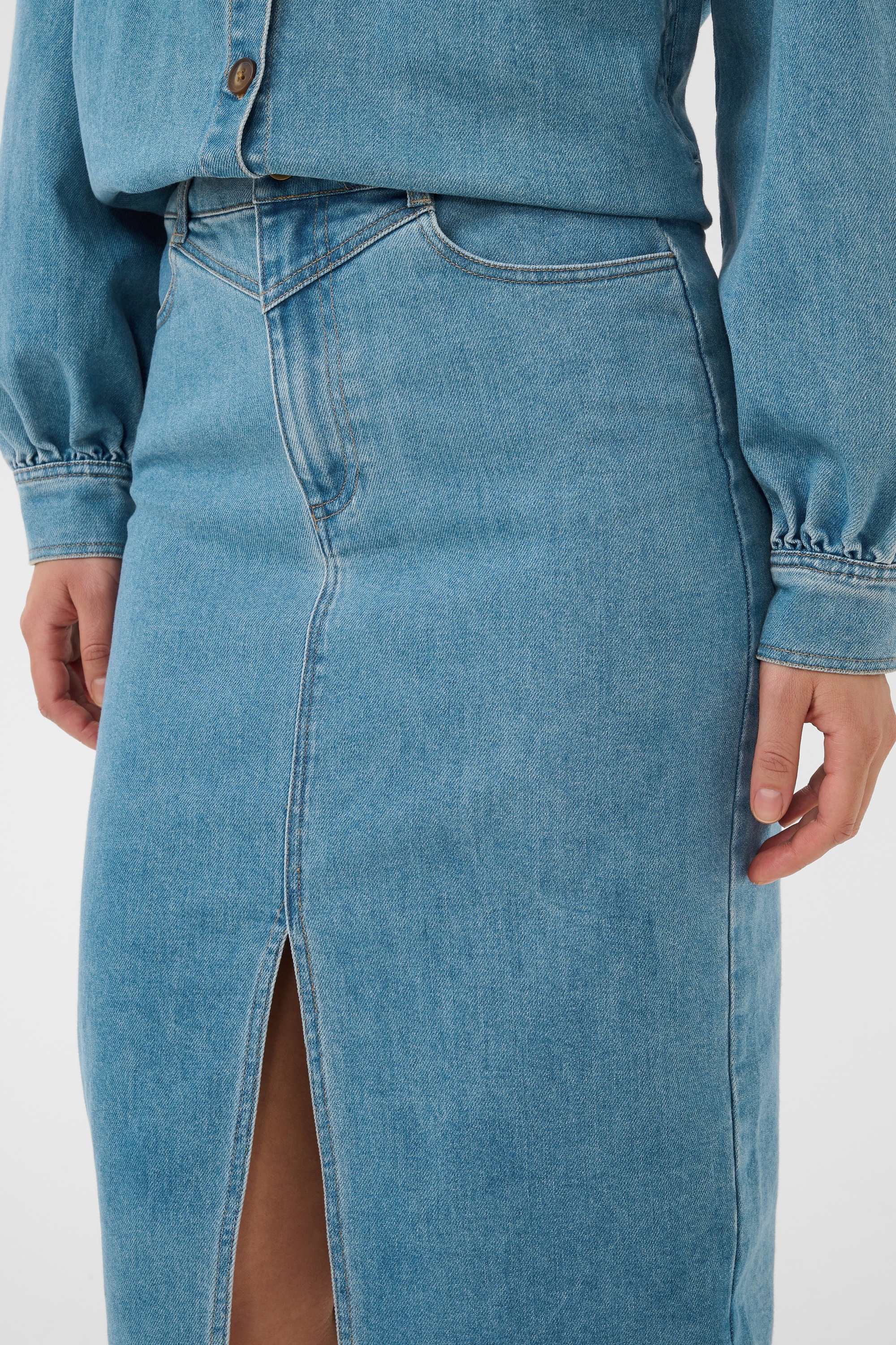 Saint Tropez Jeansrock »Damen Denimrock TeraSZ«
