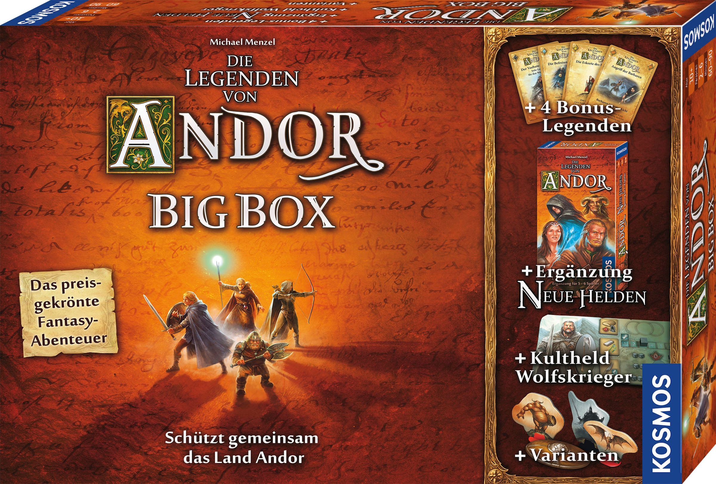 Kosmos Spiel »Die Legenden von Andor - Big Box«