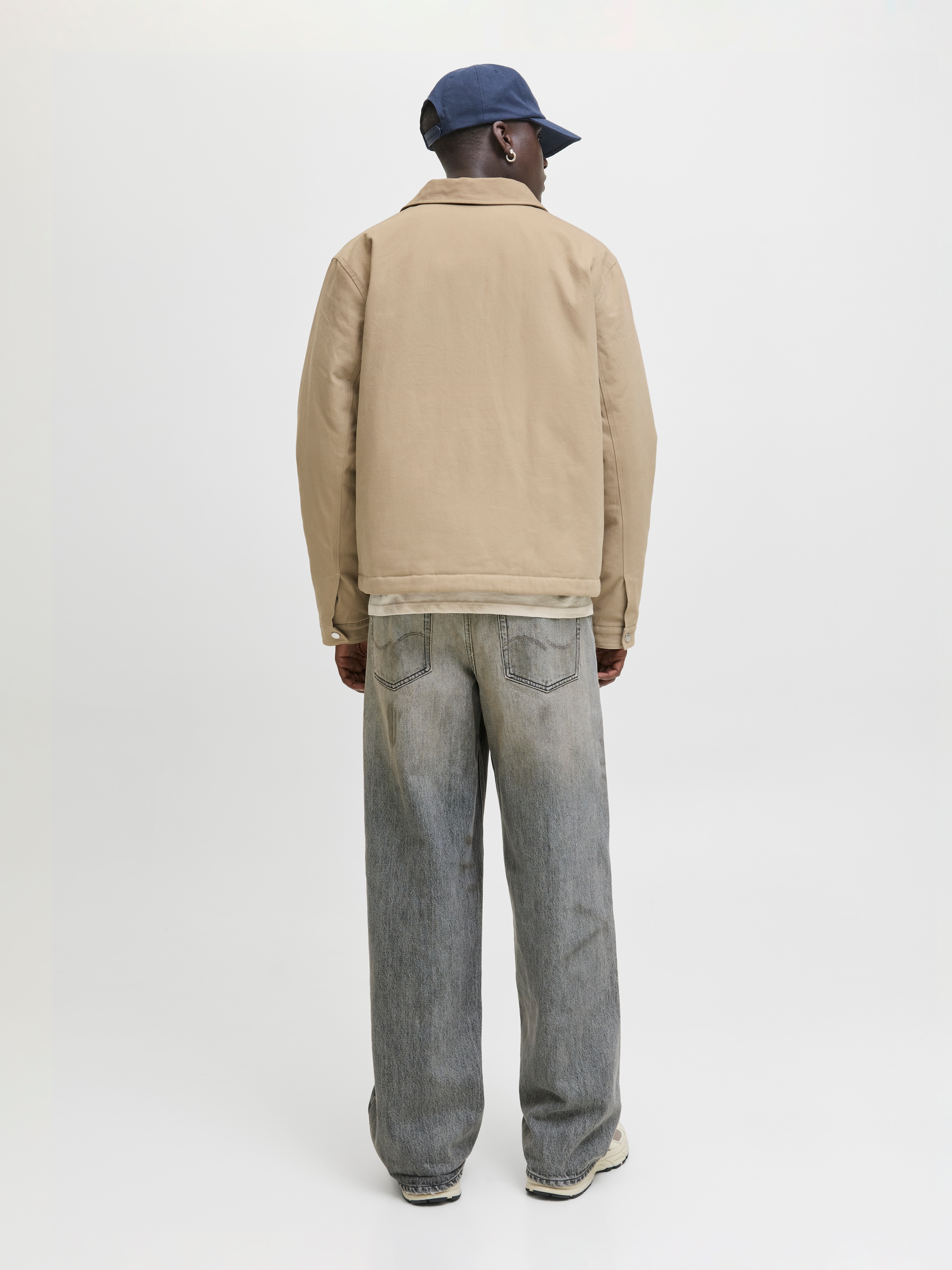 Jack & Jones Outdoorjacke »JJEDOVER WORKER JACKET NOOS«, ohne Kapuze