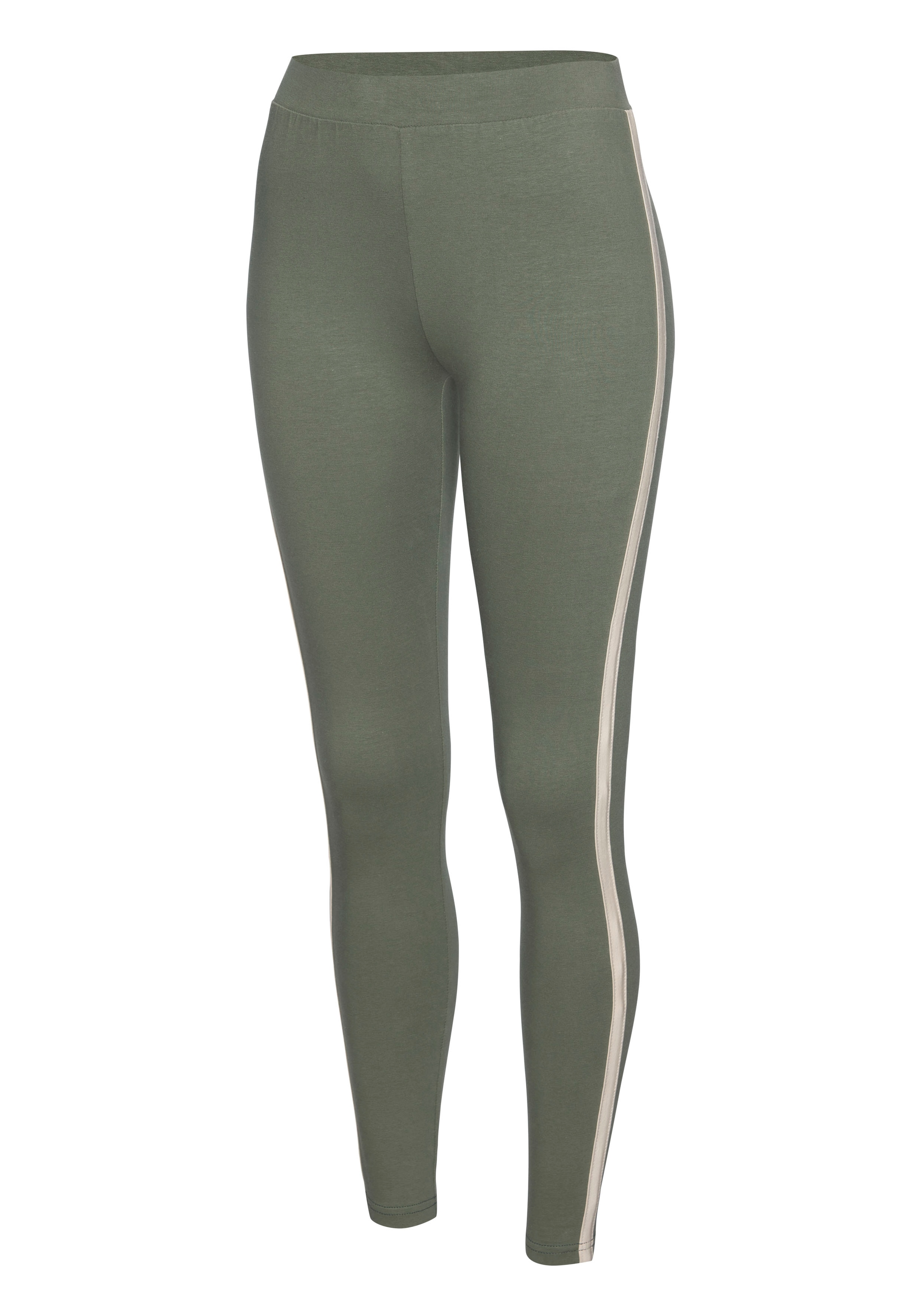 H.I.S Leggings, mit schmalen Seitenstreifen