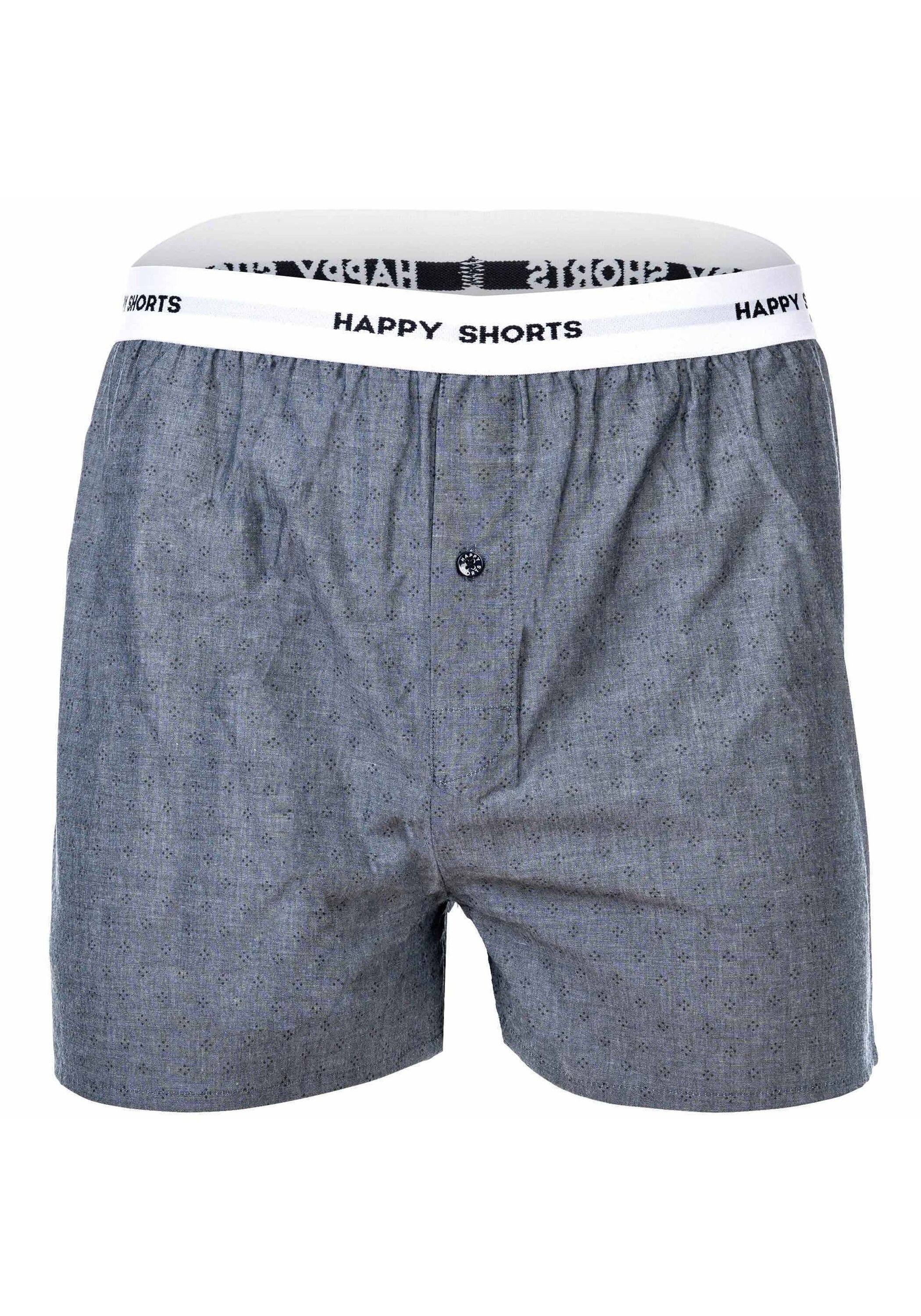 HAPPY SHORTS Webboxer »Web-Boxershorts 3er Pack«