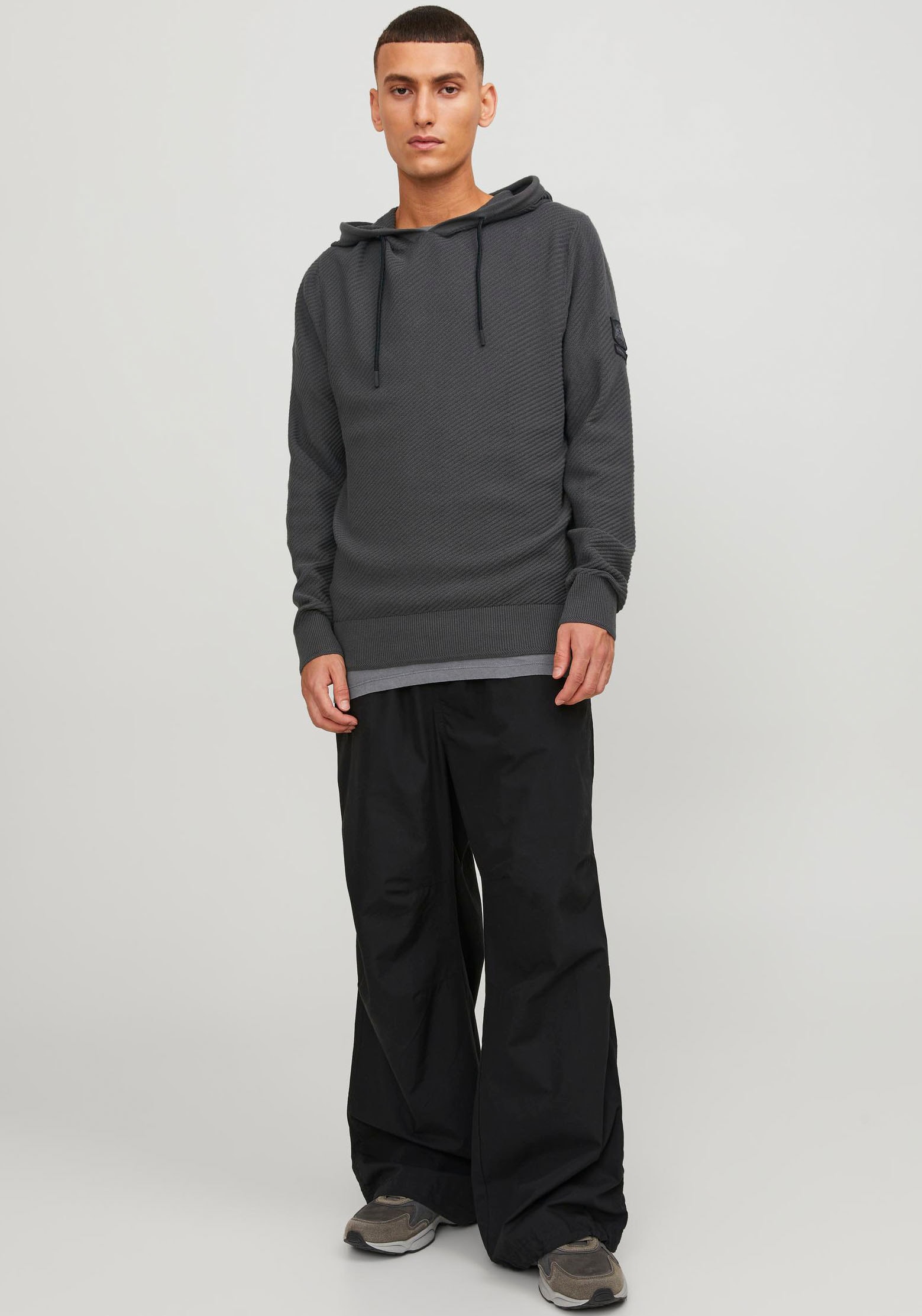 Jack & Jones Kapuzenpullover »JCOCLASSIC TWILL KNIT HOOD SN«