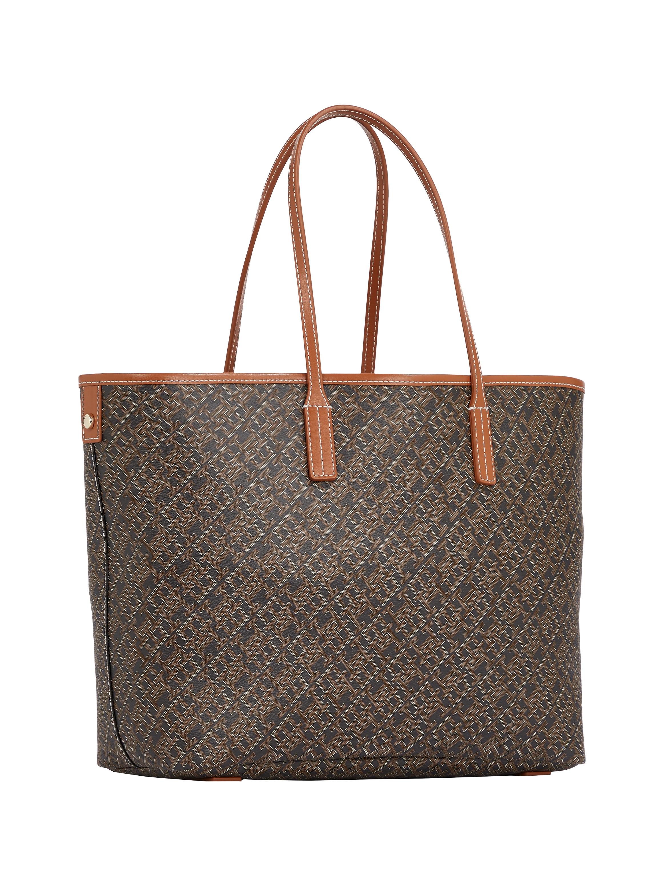 Tommy Hilfiger Tragetasche »TH MONOPLAY TOTE LE« Damen Schultertasche, Henkeltasche, Shopper mit Allover-Print