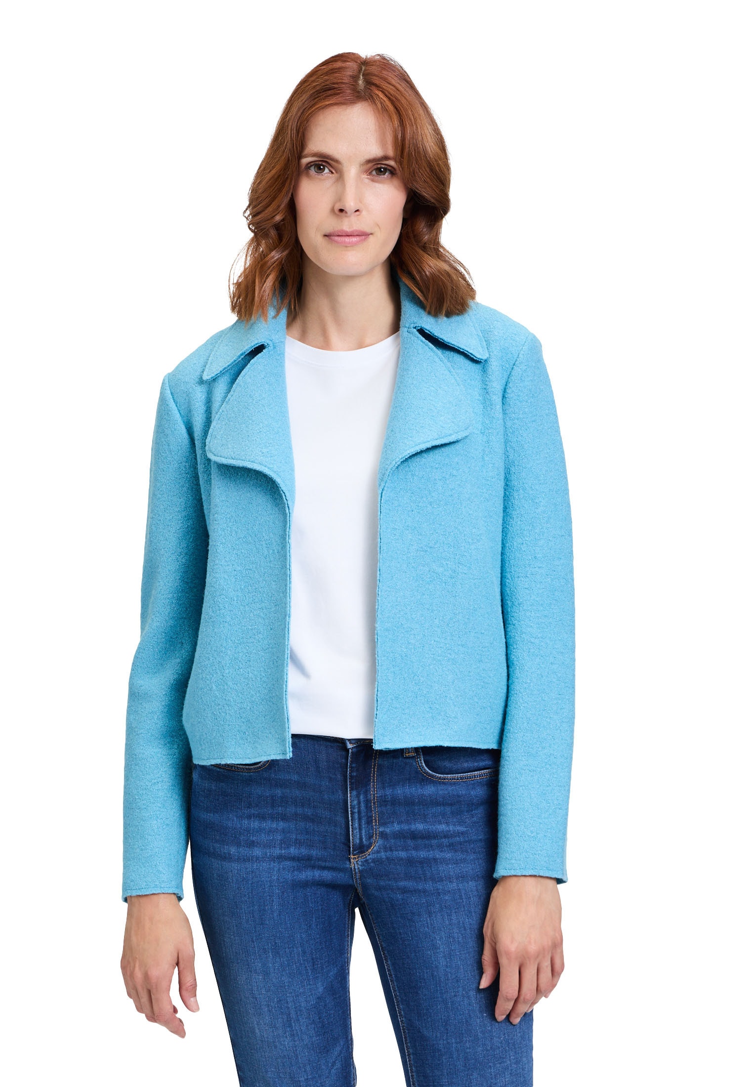 Betty&Co Jackenblazer »Casual-Jacke mit Kragen«