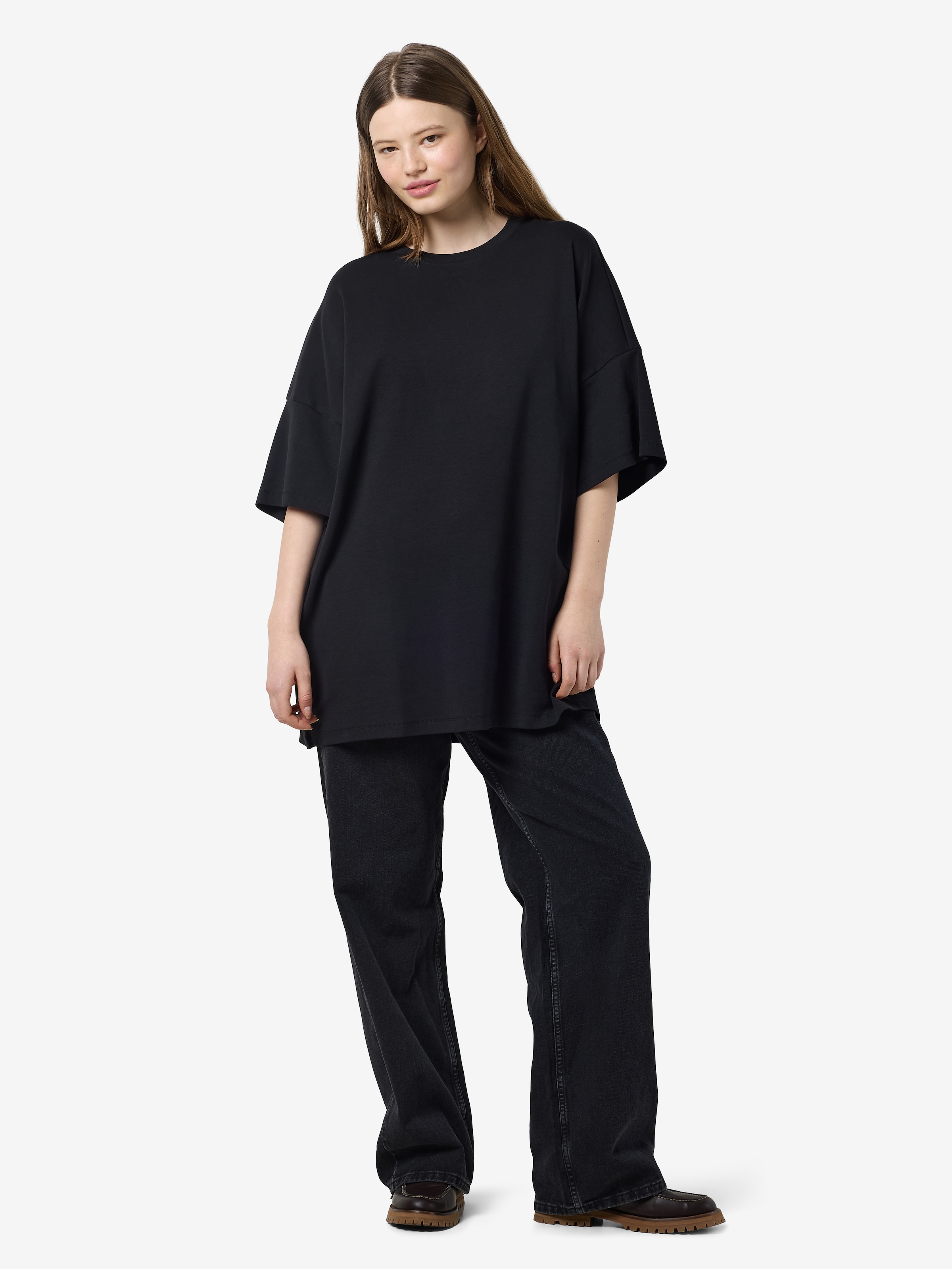 Noisy may Oversize-Shirt »NMMOCCA 2/4 BOXY TEE DRESS JRS FWD NOOS«
