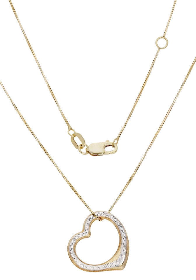 Firetti Kette mit Anhänger »Schmuck Geschenk Gold 375 Halsschmuck Halskette Goldkette Venezianer«