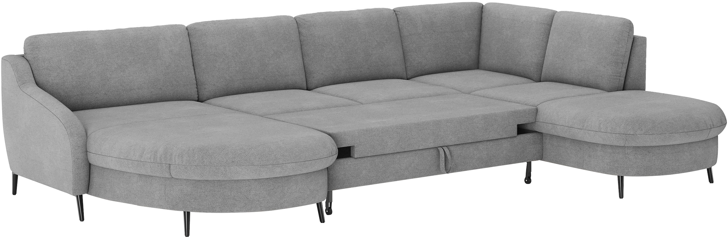 sit&more Wohnlandschaft »Soul U-Form«, wahlweise mit Bett und Bettkasten