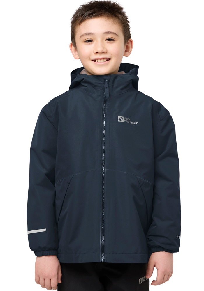 Jack Wolfskin 3-in-1-Funktionsjacke »ICELAND 3IN1 JACKET K«, mit Kapuze