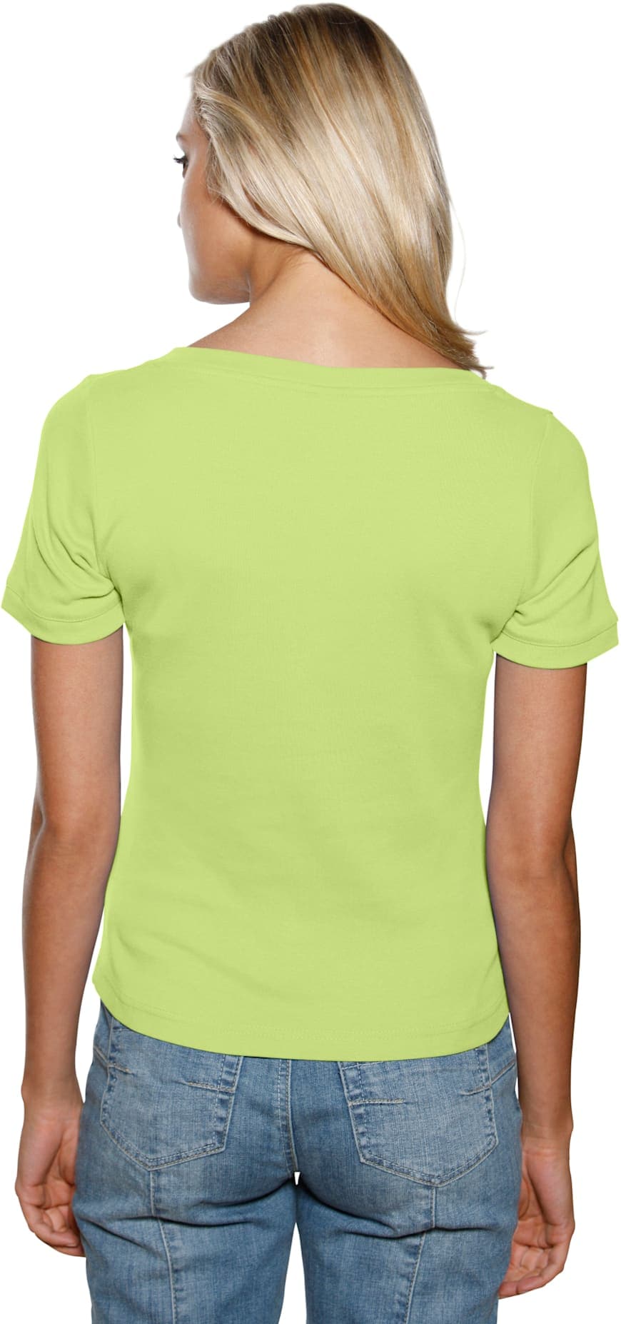 LINEA TESINI by heine Kurzarmshirt »Carré-Shirt«, (1 tlg.)