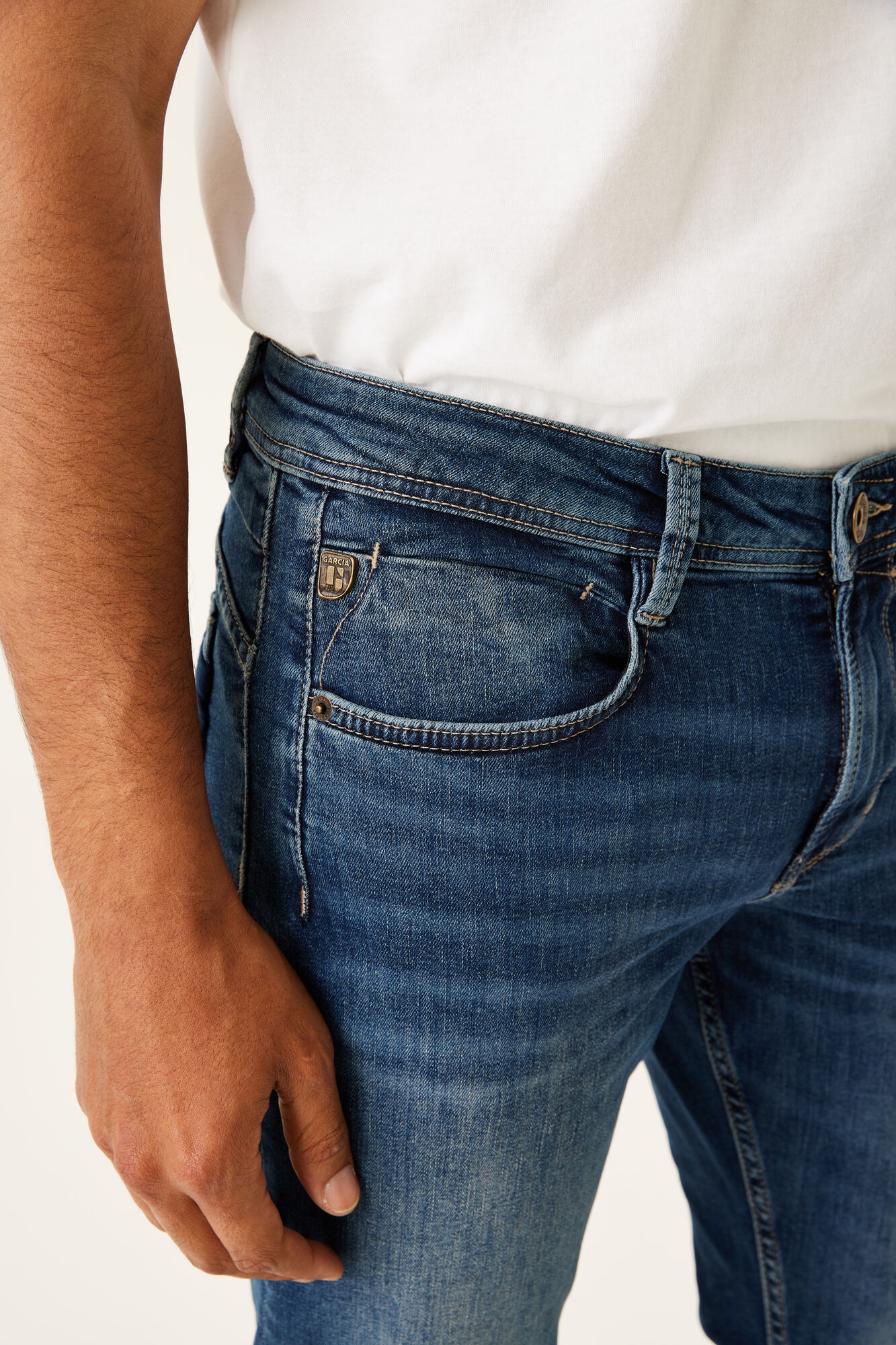 Garcia 5-Pocket-Jeans »Rocko«, in verschiedenen Waschungen