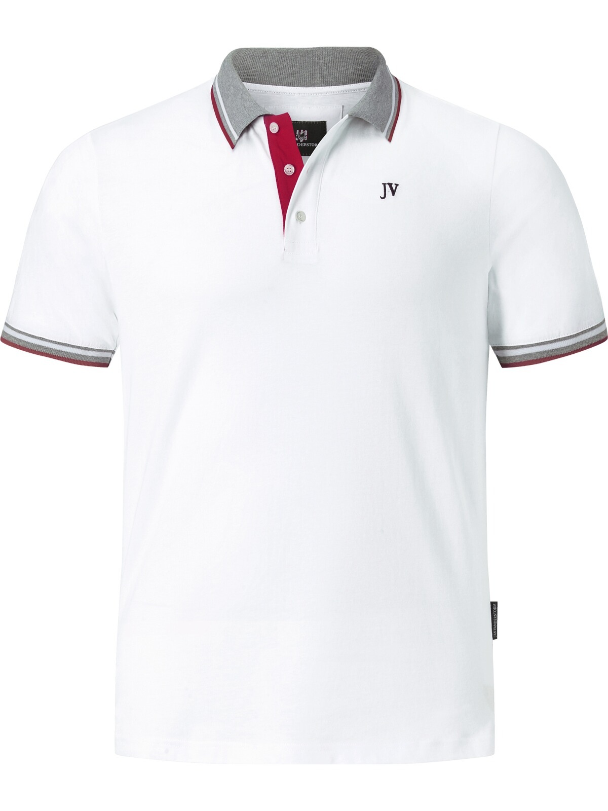 Jan Vanderstorm Poloshirt »Doppelpack Poloshirt JOHAN«, in zwei Designs (2er-Pack)