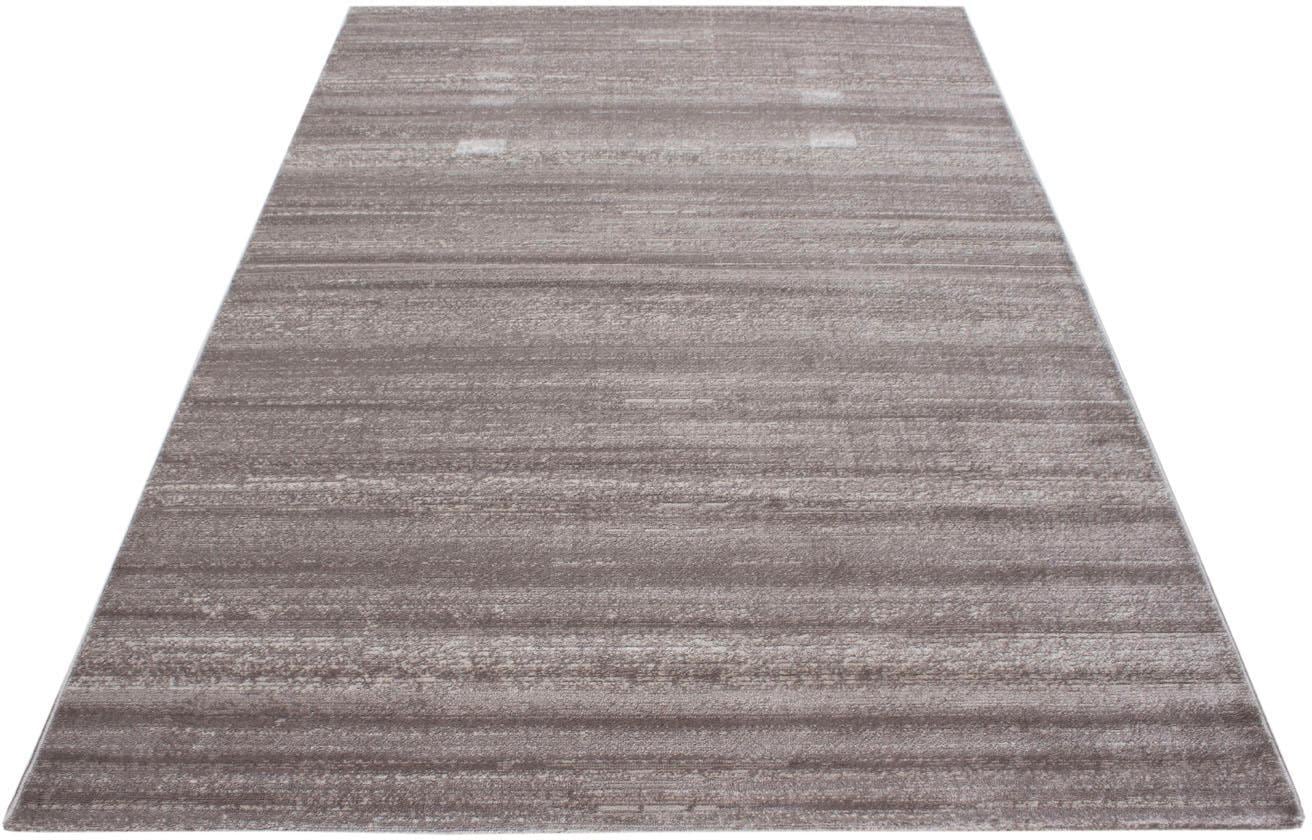 Ayyildiz Teppiche Teppich »Plus 8000«, rechteckig, 6 mm Höhe, Läufer, gestreifter Flachflor, robust, Webteppich, alle Räume
