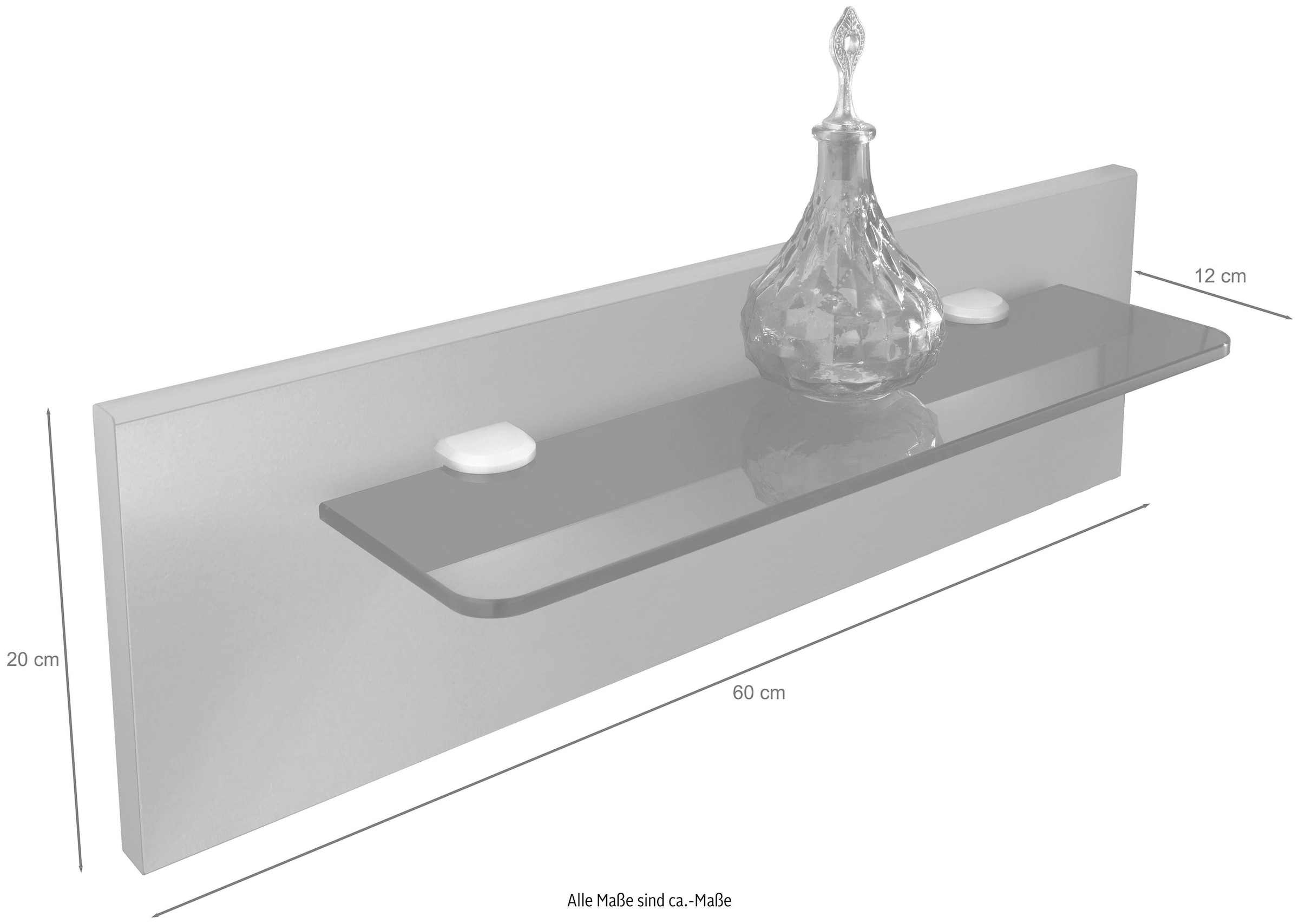 WIEMANN Aufsatzpaneel »Quito« wahlweise mit Beleuchtung