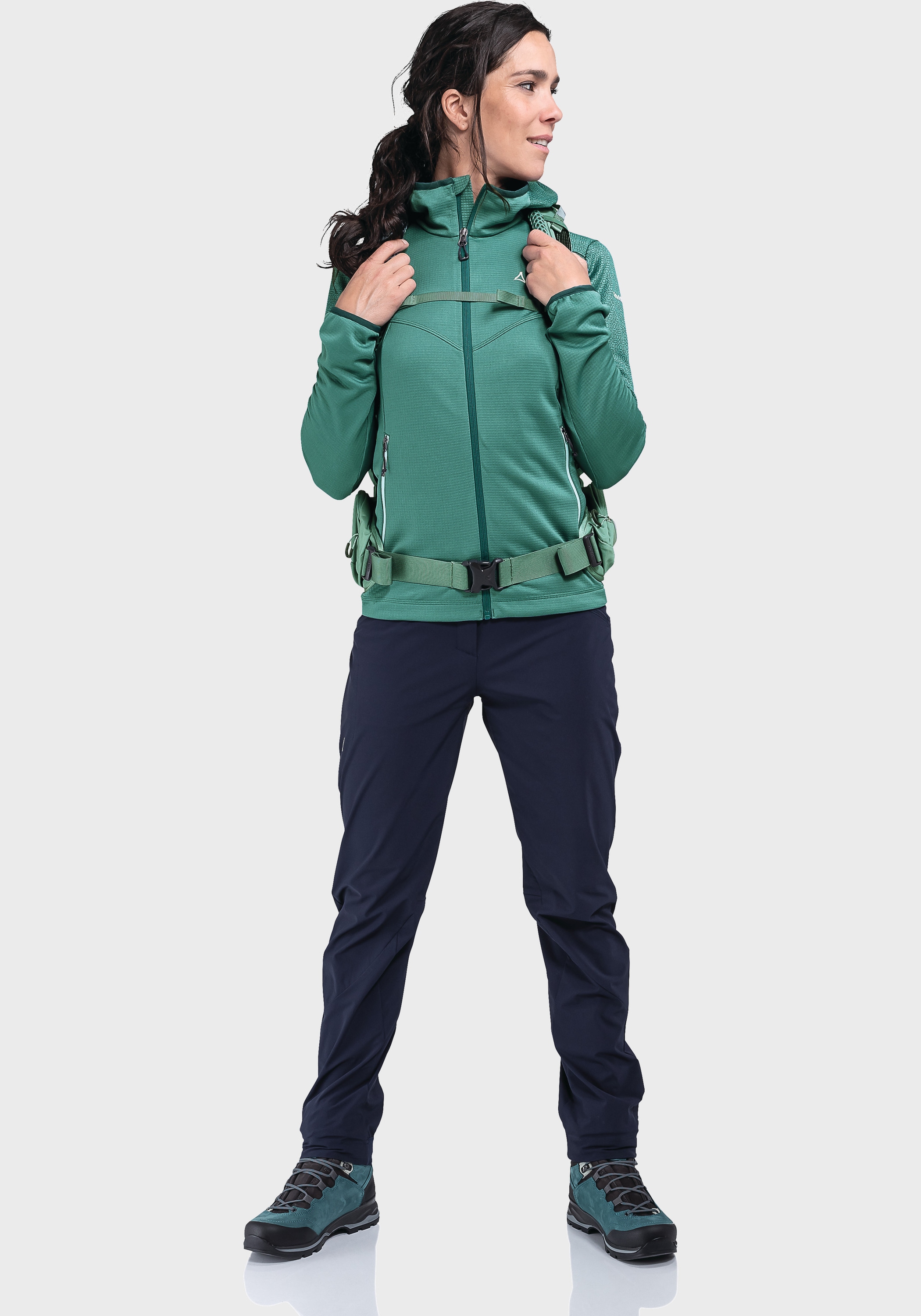 Schöffel Fleecejacke »Fleece Hoody Svardalen L«, mit Kapuze