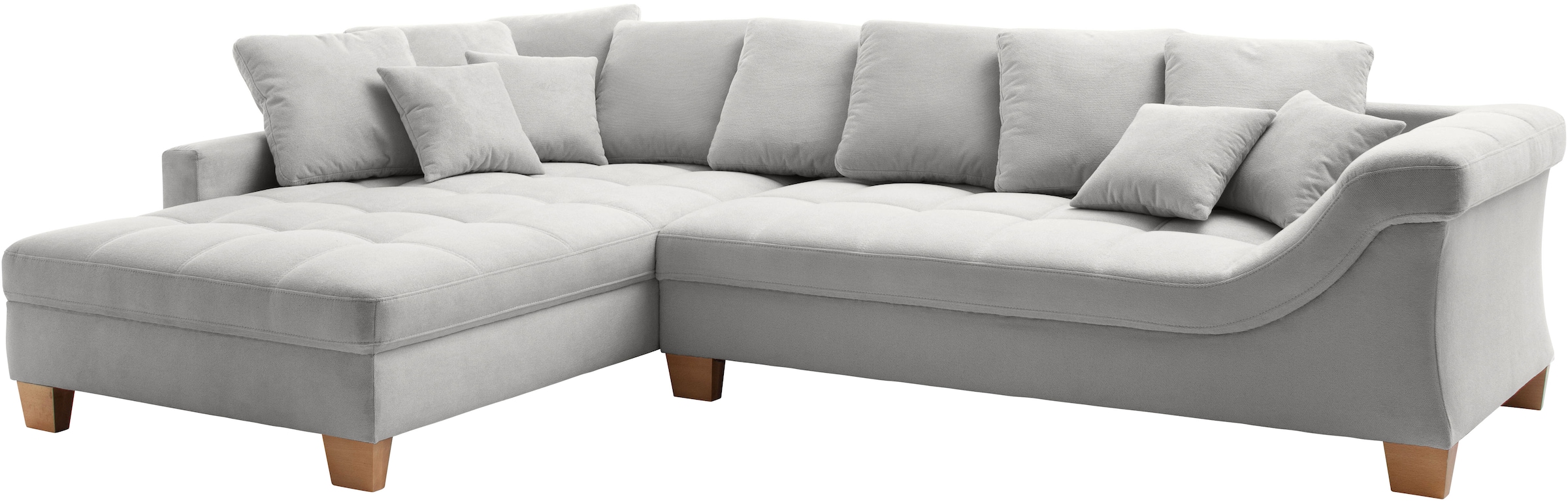 Mr. Couch Ecksofa »Bologna, L-Form, mit Kaltschaum«, bis 140 kg pro Sitzplatz belastbar