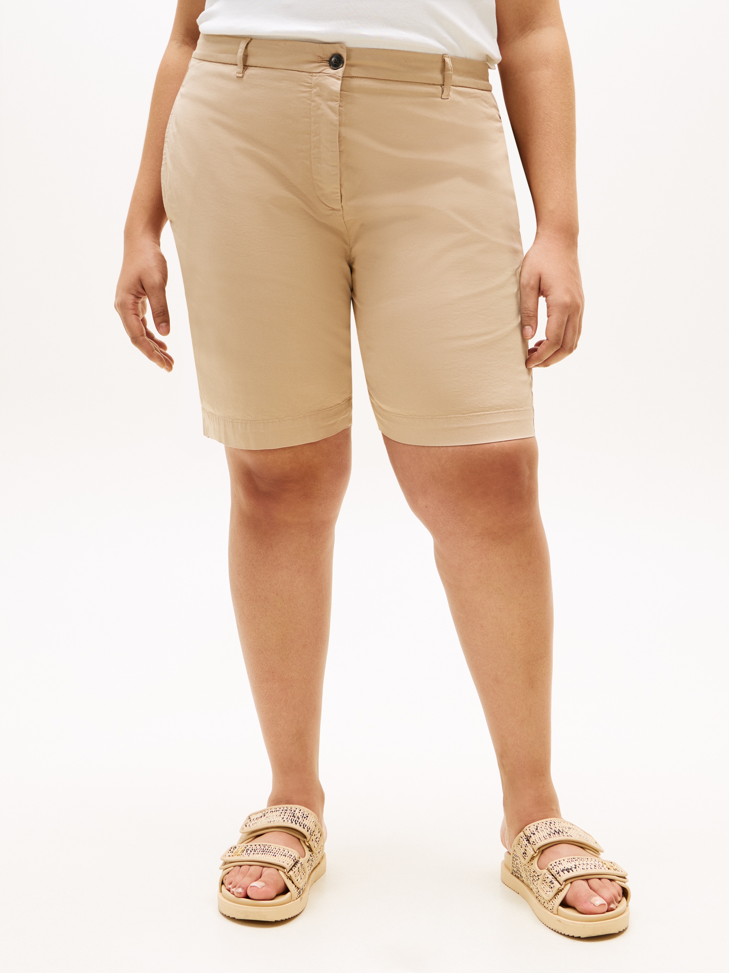 Tommy Hilfiger Curve Chinoshorts »CRV CO GMD BLEND CHINO SHORT«  in großen Größen