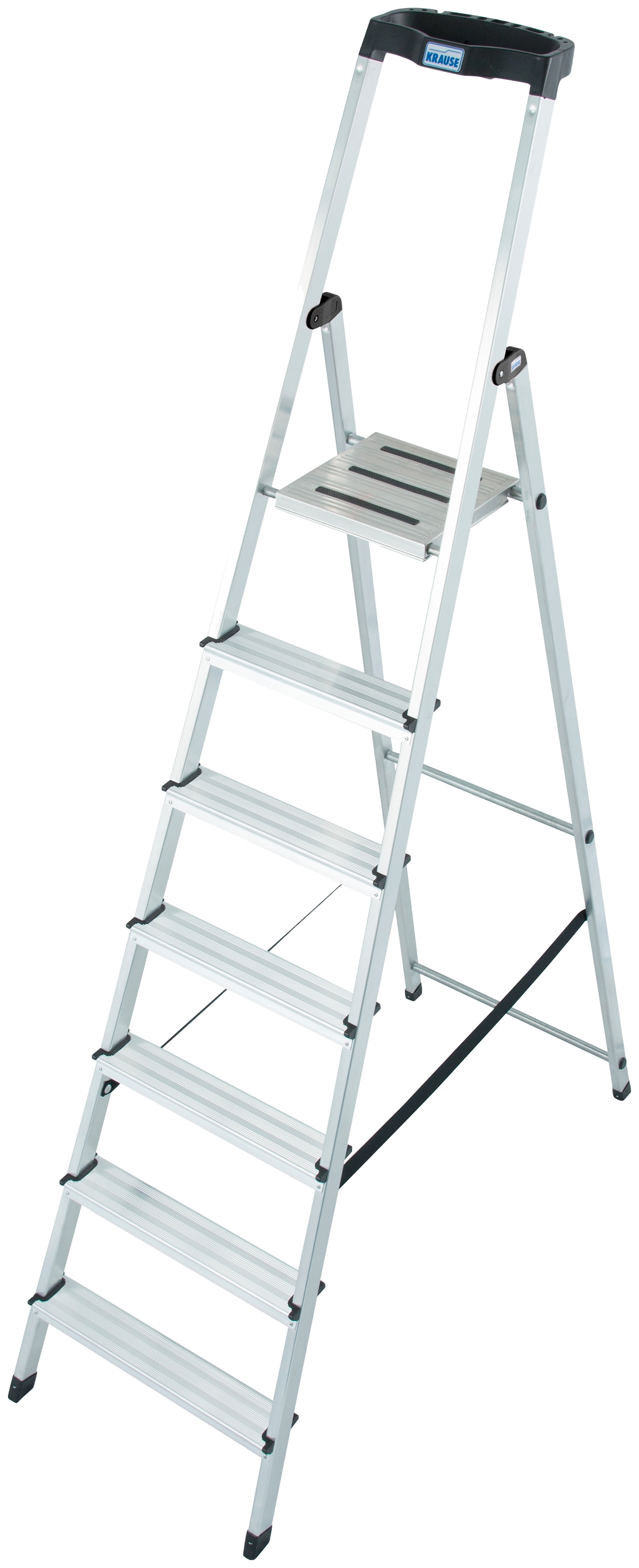Stehleiter »Safety«, Aluminium, 1x7 Stufen, Arbeitshöhe ca. 350 cm