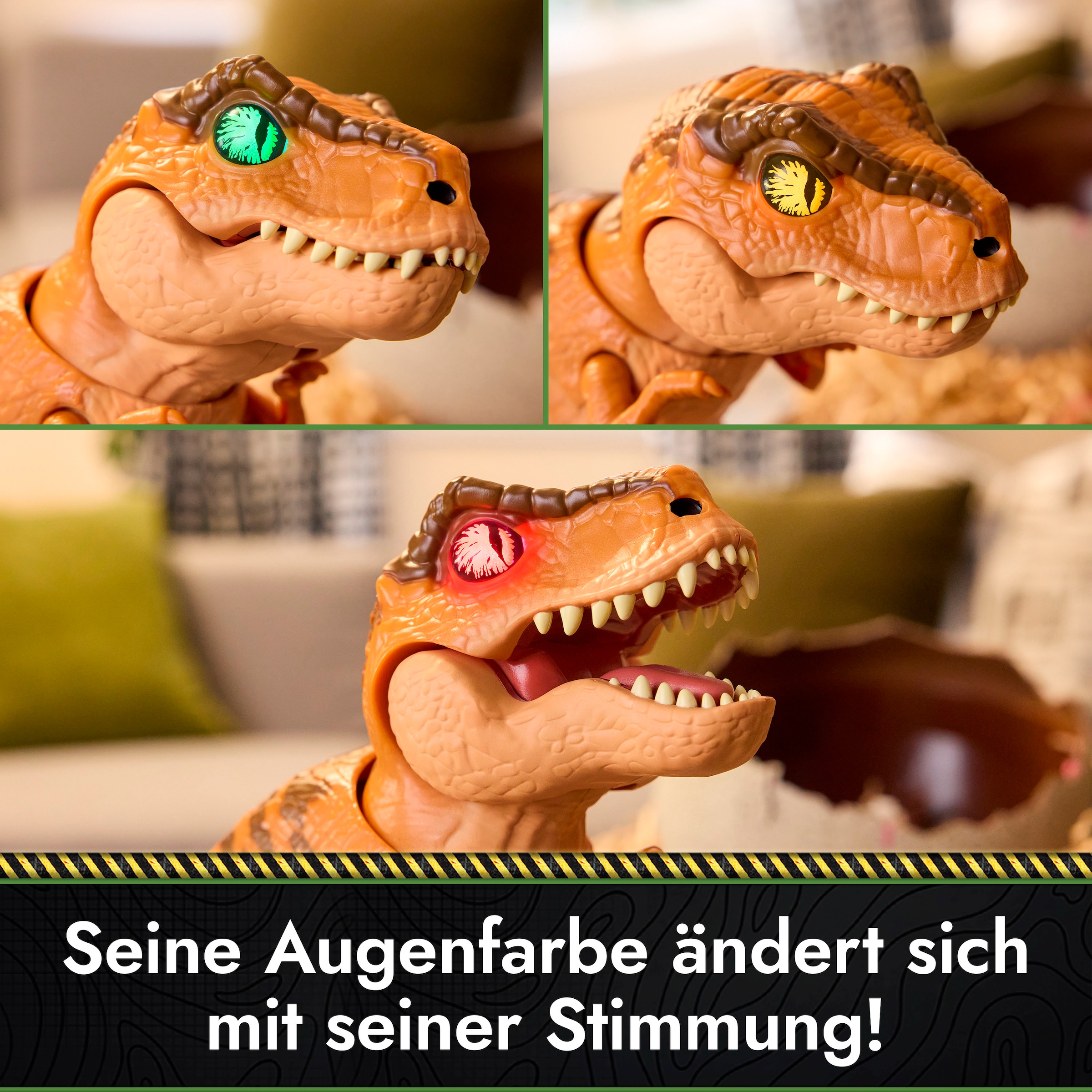 Spin Master Spielfigur »Primal Hatch - Interaktiver T-Rex im Ei« mit Licht und Sound