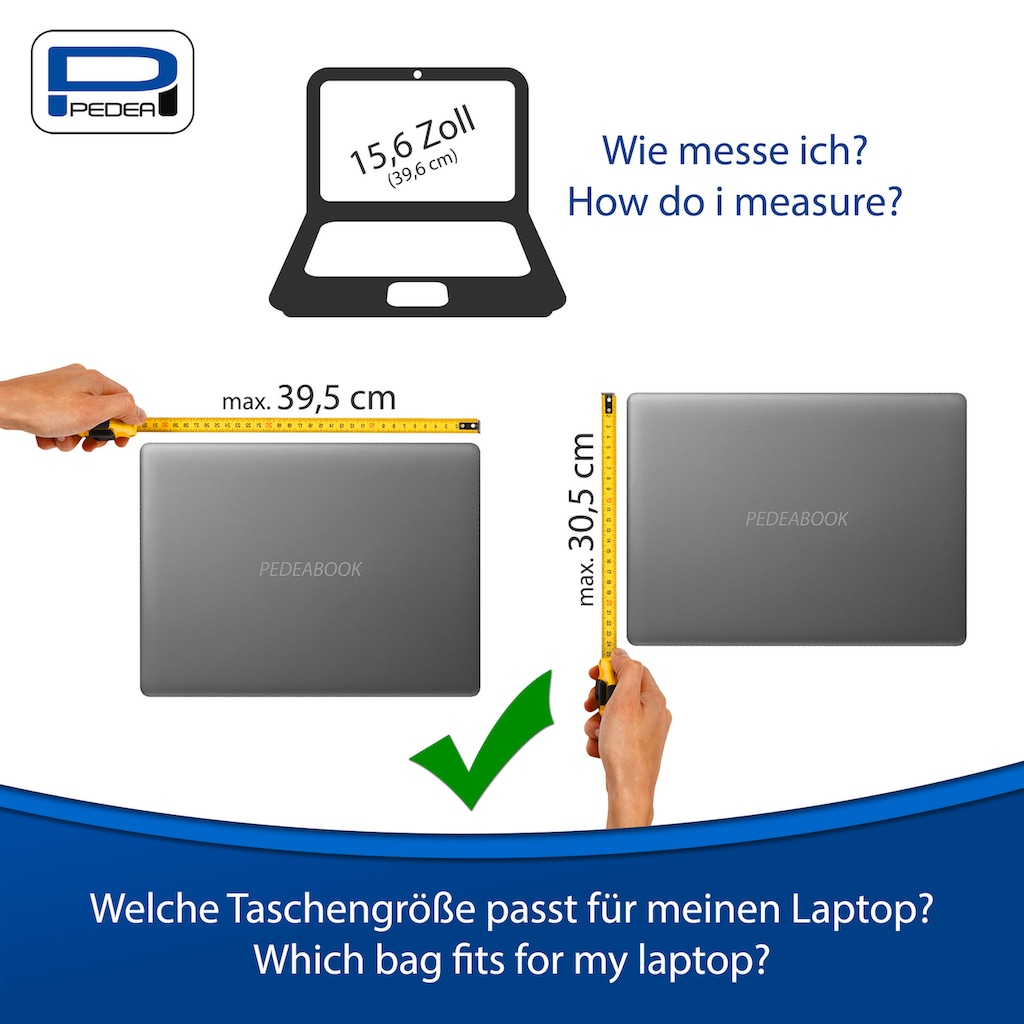 PEDEA Laptoptasche »Premium 15,6 (39,6cm)«