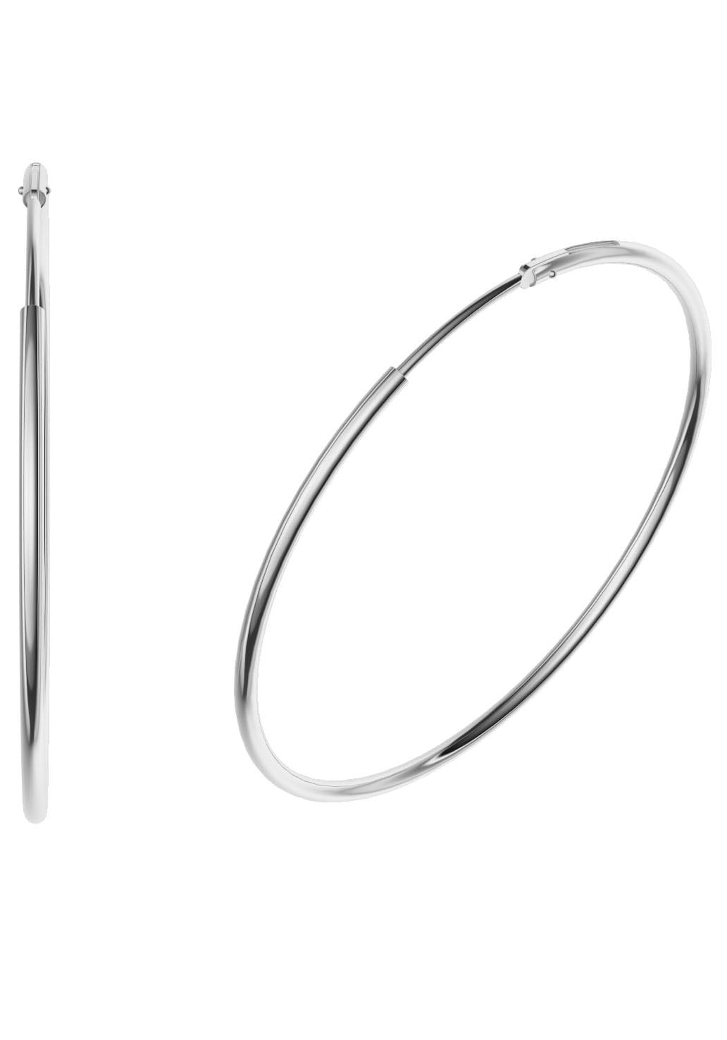 Firetti Paar Creolen »Schmuck Geschenk Silber 925 1,5 mm breit«, Made in Germany