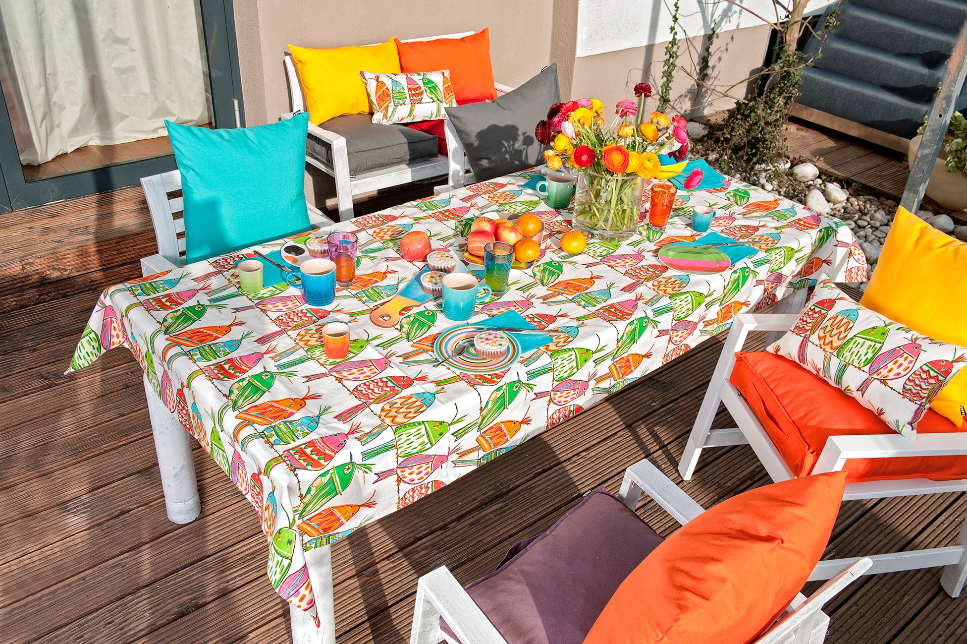 H.O.C.K. Dekokissen »Classic Uni« Outdoor geeignet, Kissenhülle mit Füllung, 1 Stück