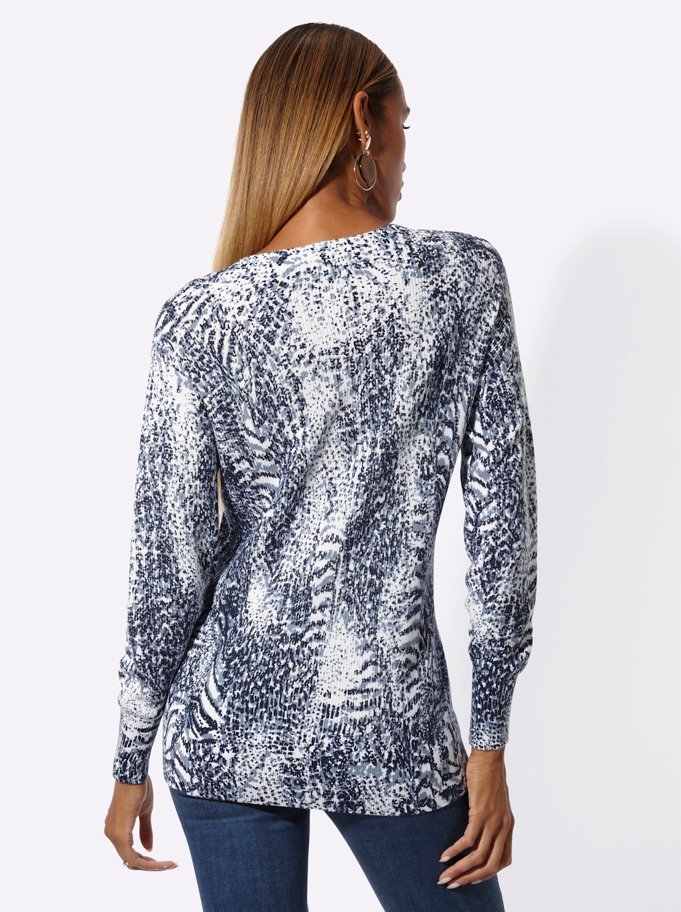 creation L Strickpullover »Druck-Pullover«