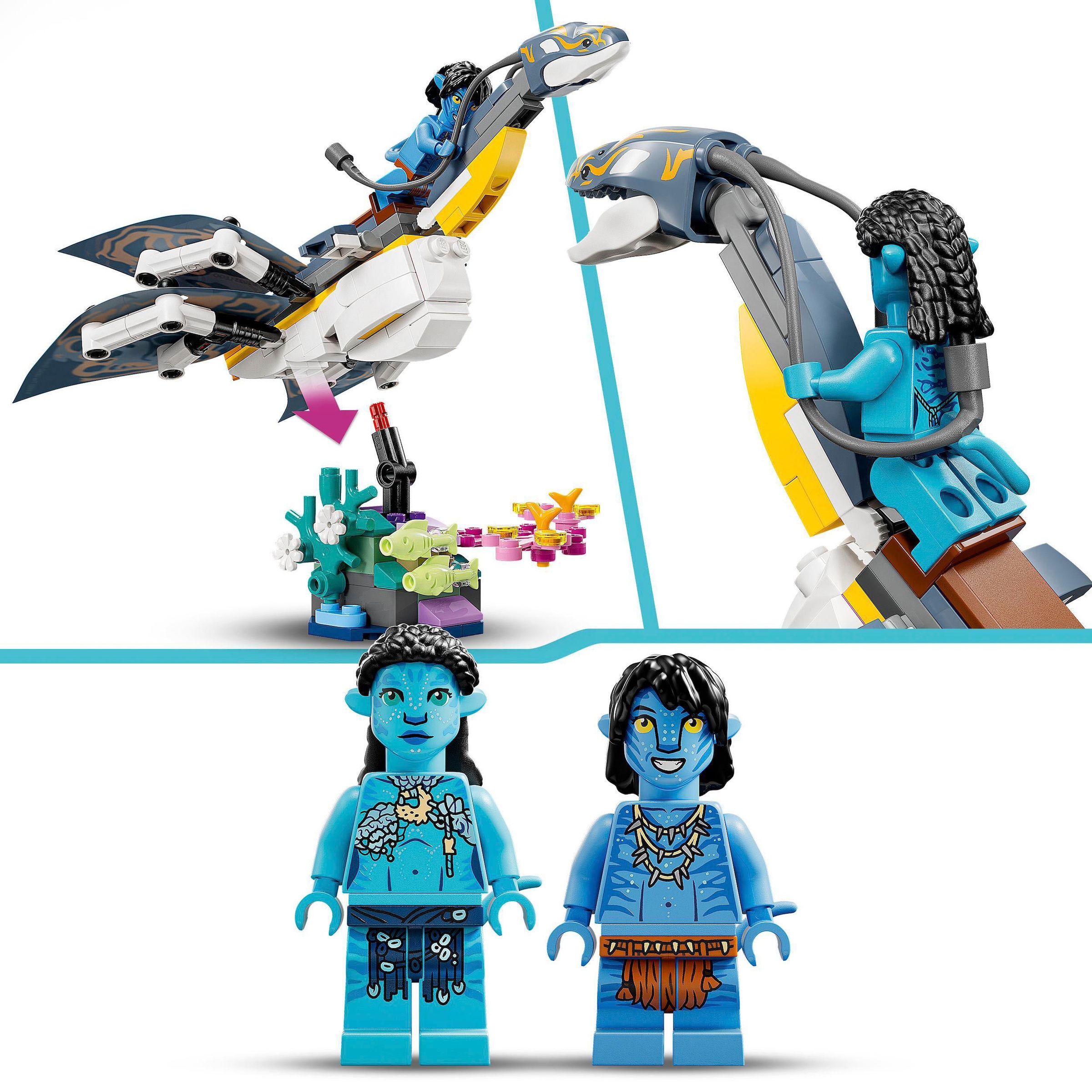 LEGO® Konstruktionsspielsteine »Entdeckung des Ilu (75575), LEGO® Avatar«, (179 St.), Made in Europe