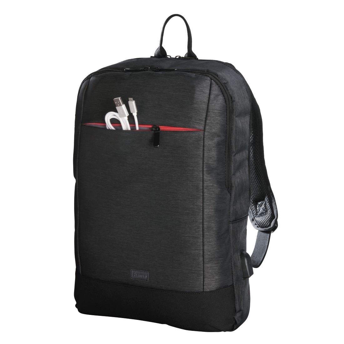 Hama Laptoptasche »Laptop-Rucksack Manchester bis 40cm 15,6"schwarz Notebook-Rucksack«