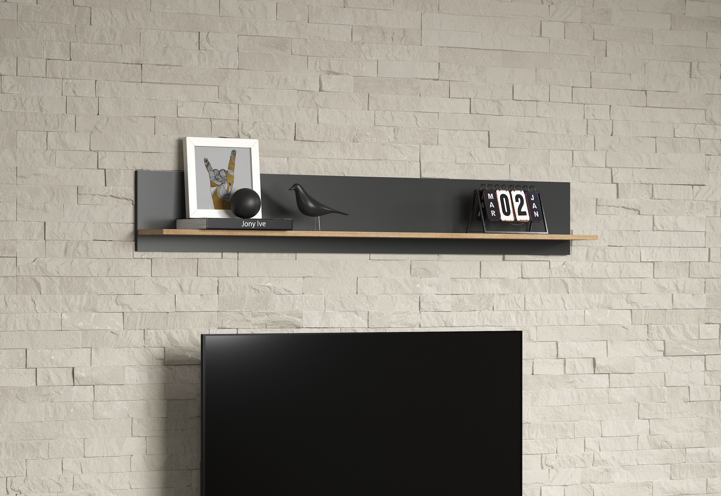INOSIGN Wandboard »Estepona«, (1 St.), Großzügige Ablagefläche