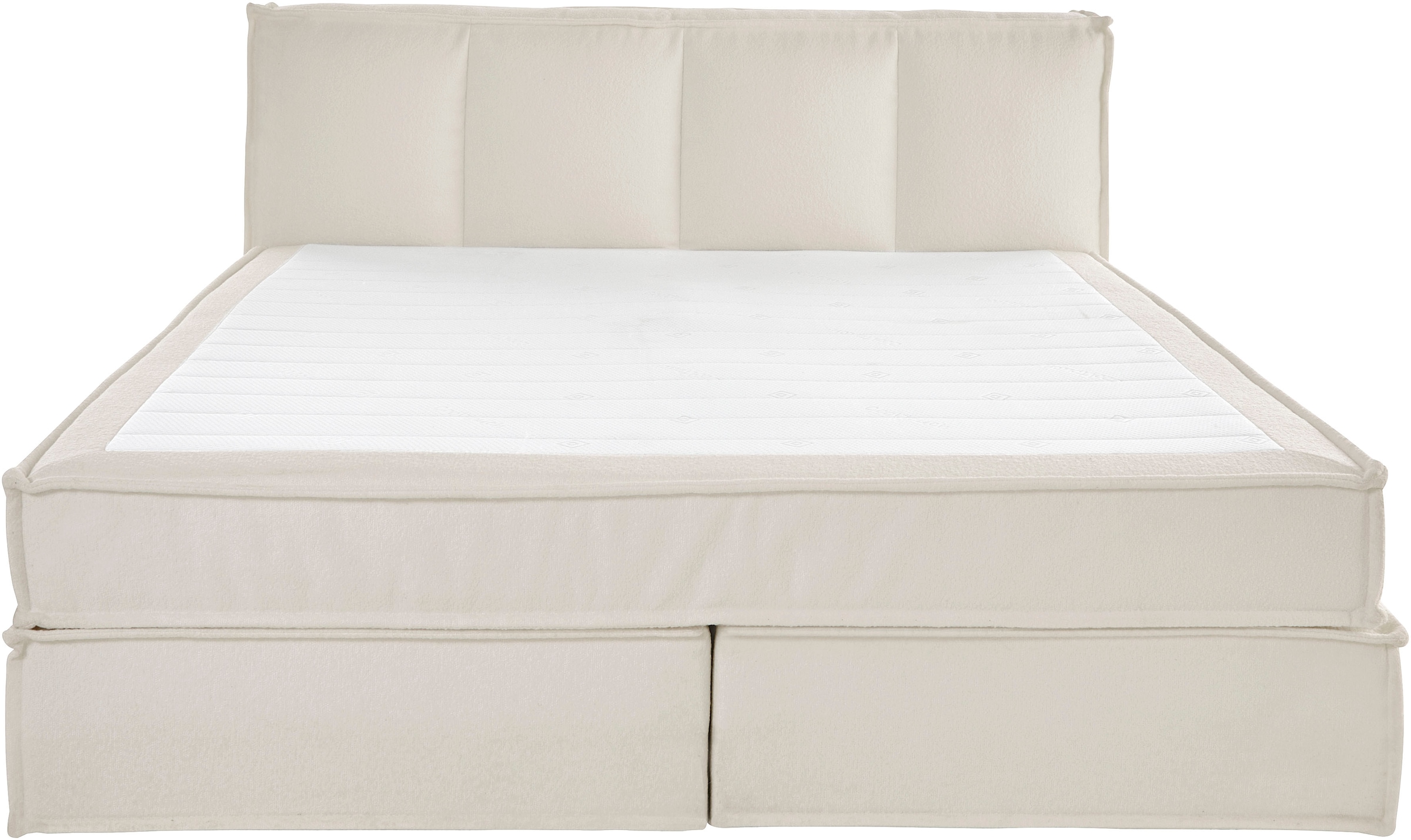 LeGer Home by Lena Gercke »Addyson« Härtegrade H2, H3 und H4 wählbar,  Boxspringbett inkl. Topper, 2 Matratzen