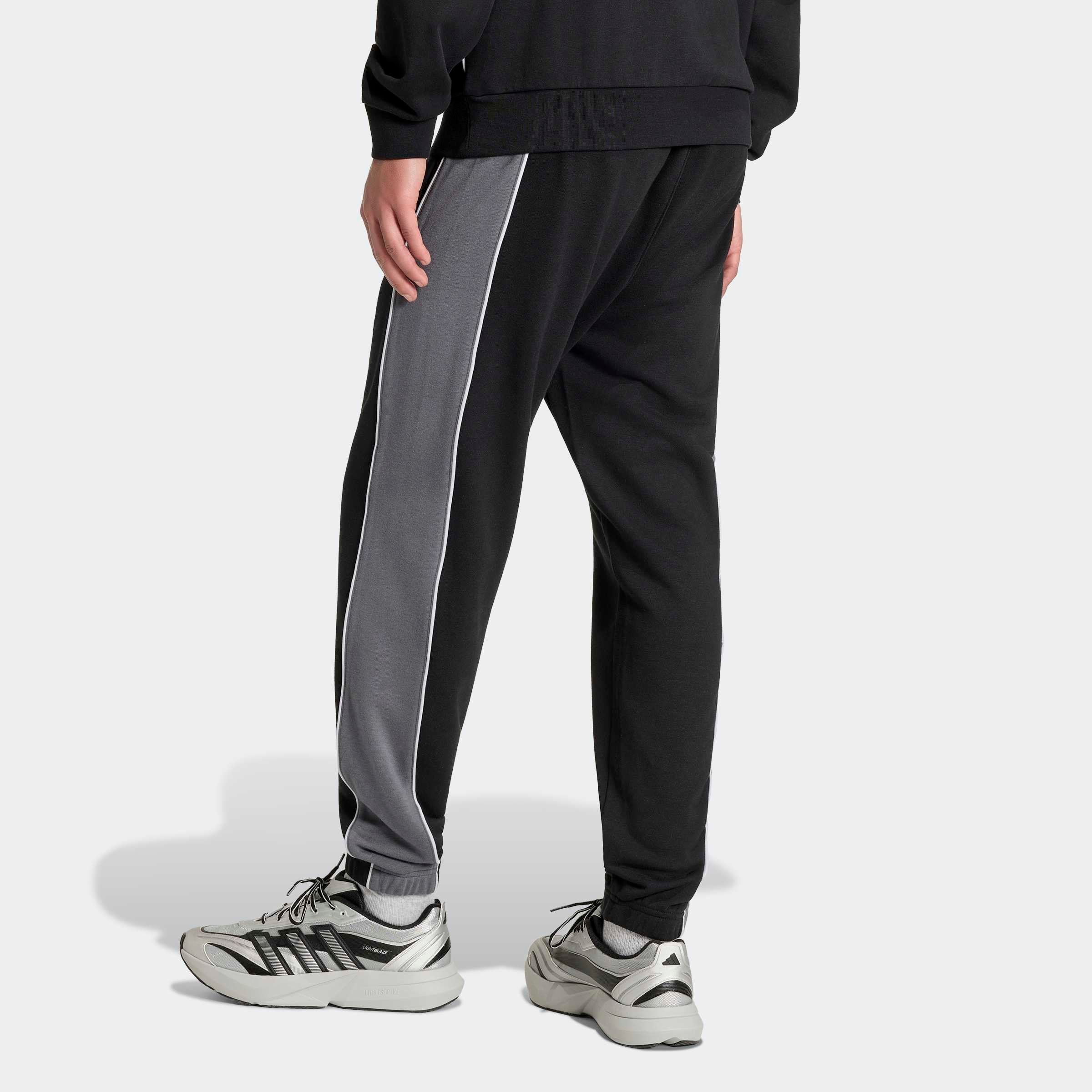adidas Sportswear Sporthose »SEASONAL ESSENTIALS COLOUR BLOCK, FRENCH TERRY, BÜNDCHEN«