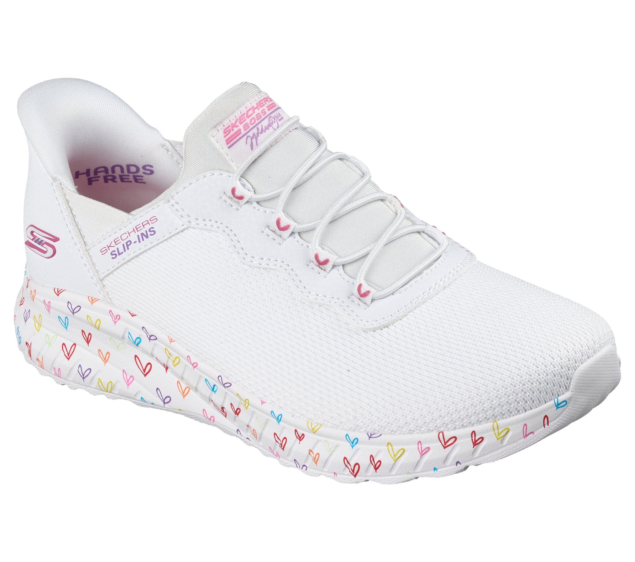 Skechers Slip-On Sneaker »BOBS SQUAD CHAOS«  Freizeitsneaker, Slipper, Schlupfschuh mit Memory Foam-Innensohle