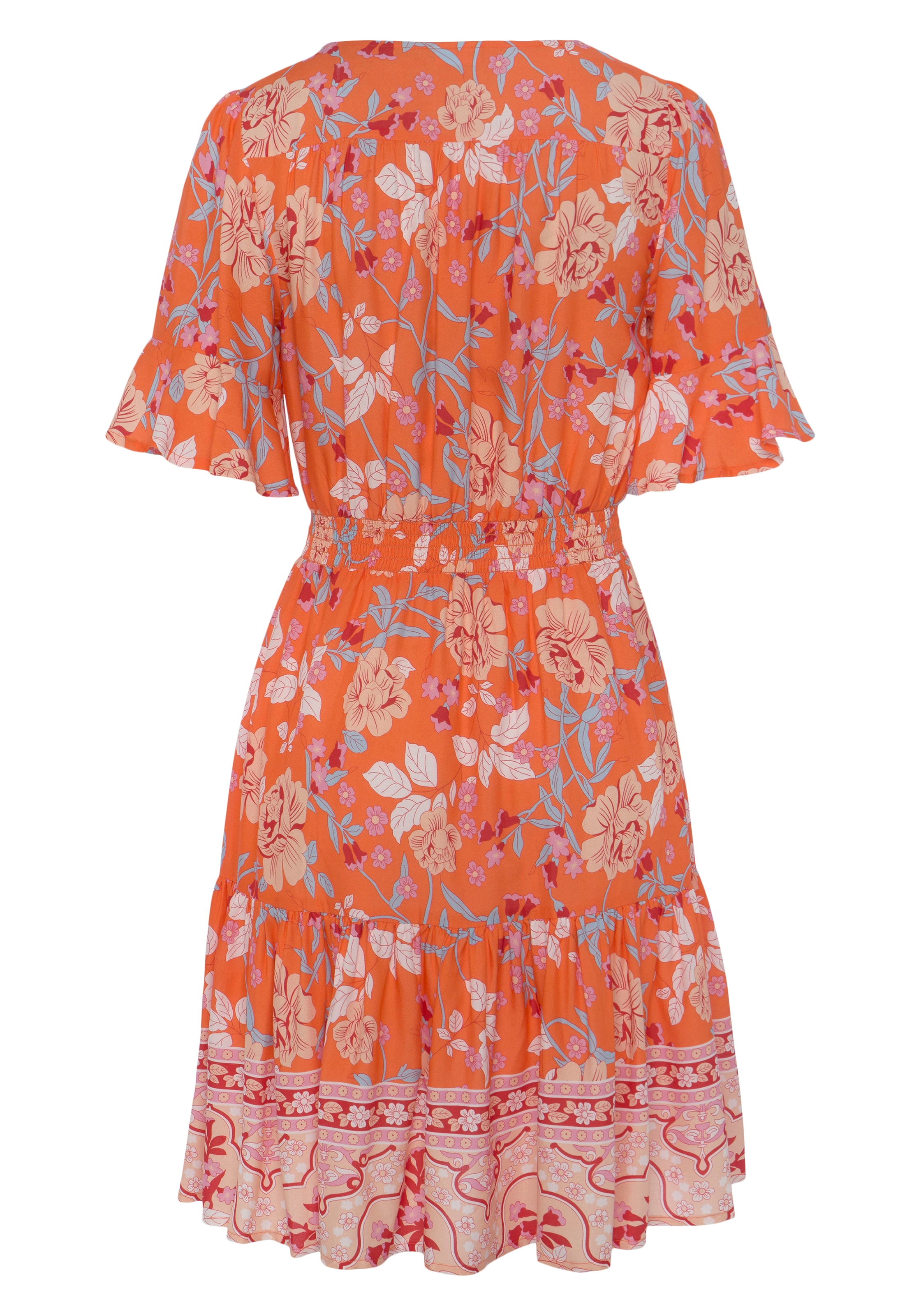 LASCANA Sommerkleid, mit Alloverdruck