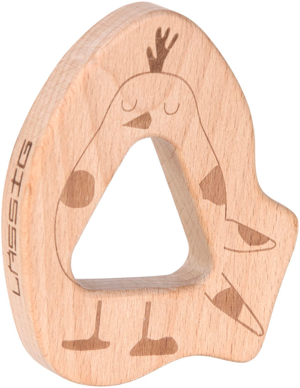 LÄSSIG Greifling »Teether Wood Set Little Mateys«, (Set, 4 tlg.), FSC® - schützt Wald - weltweit