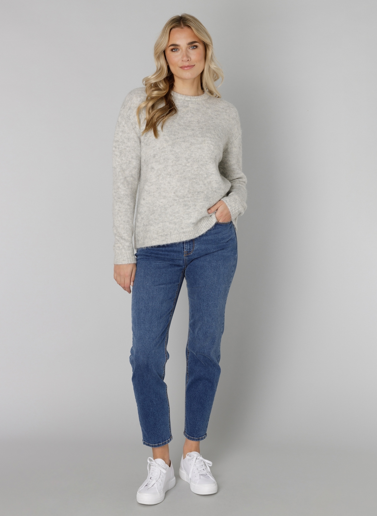 Base Level Strickpullover »Yana«, mit Wolle