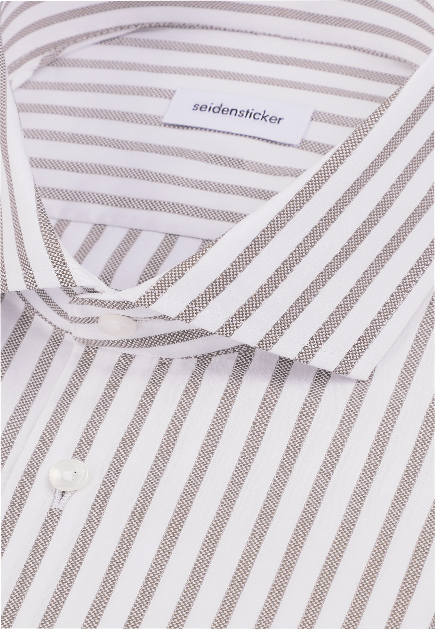 seidensticker Businesshemd »Schwarze Rose« Regular 1/1 Kentkragen Gestreift