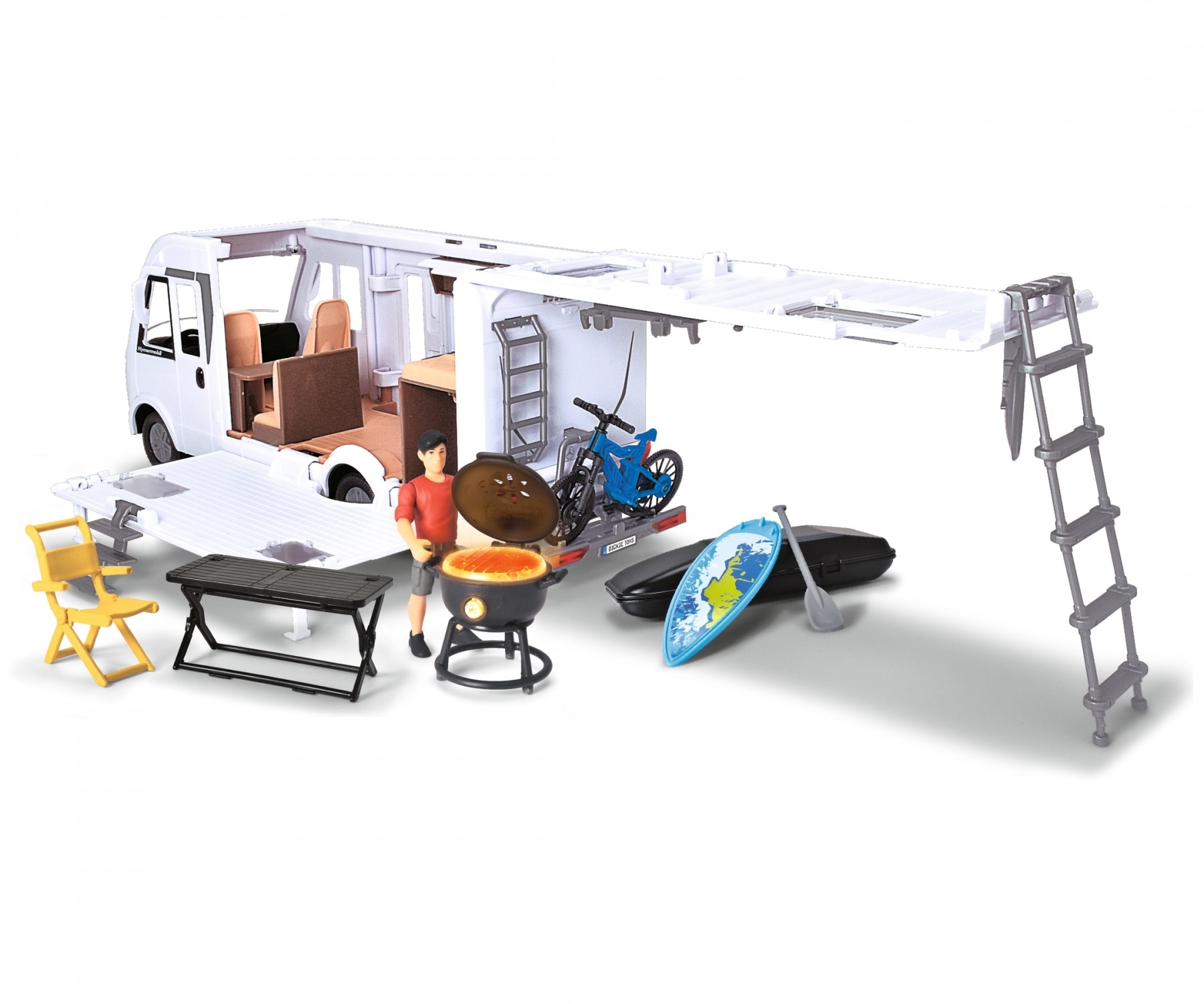 Dickie Toys Spielzeug-Auto »Wohnmobil Camper« mit Licht