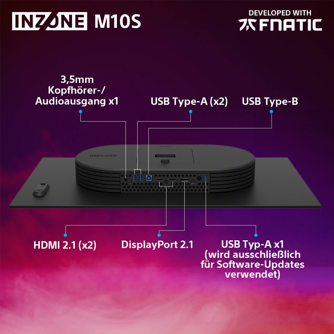 Sony OLED-Monitor »SDM-27Q10S« 67 cm/27 ″  2560 x 1440 px QHD 0,03 Reaktionszeit 480 Hz