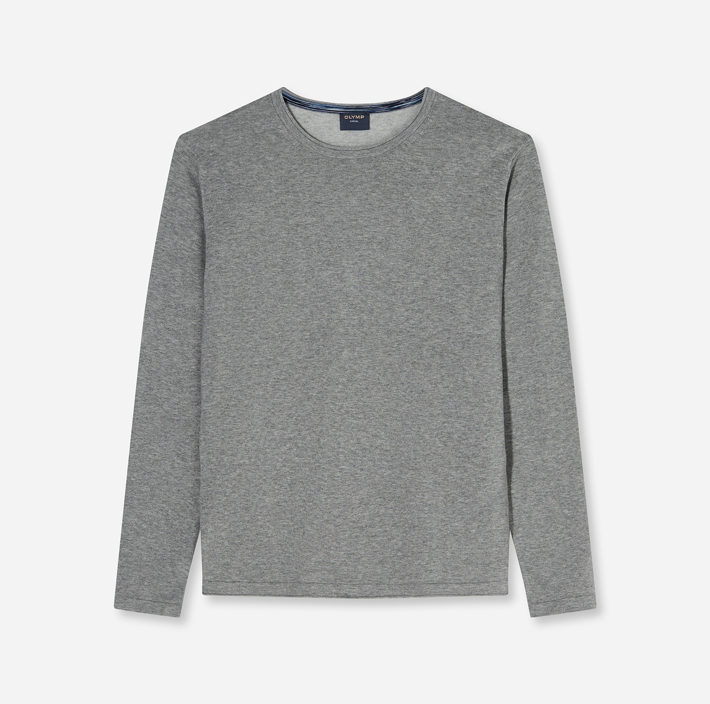 OLYMP Rundhalspullover »OLYMP Strick Casual« Crew Neck