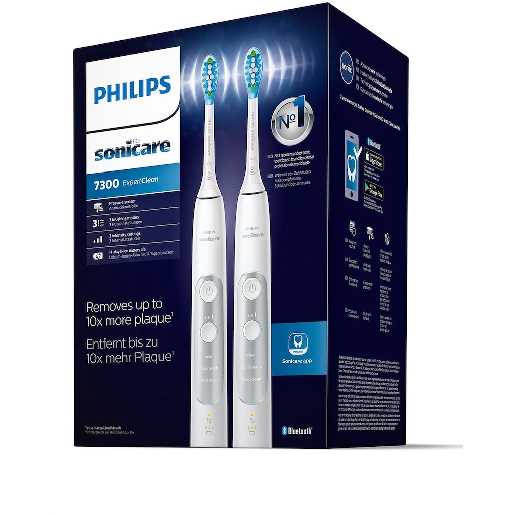 Philips Sonicare Elektrische Zahnbürste »HX9611/19«, 4 St. Aufsteckbürsten
