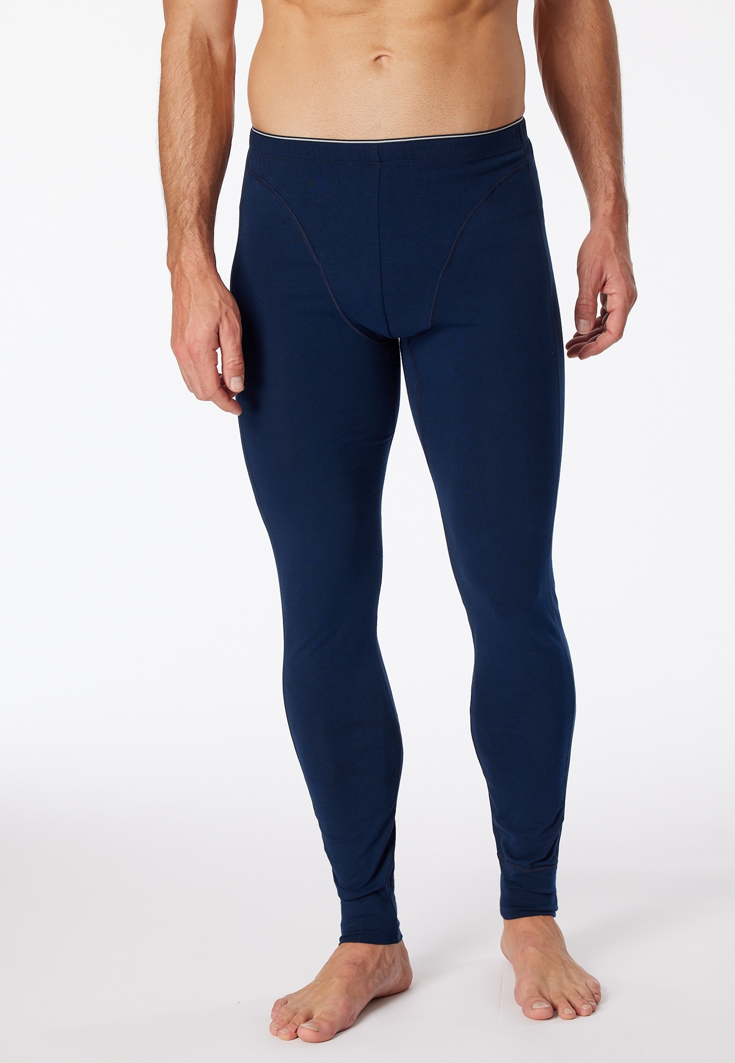 Schiesser Herren Lange Unterhose »95/5« - in blau, Größe 7